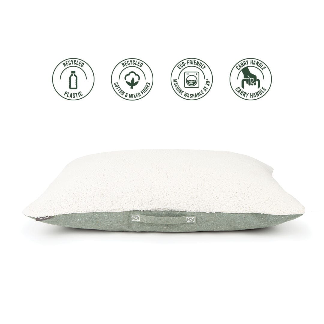 Eden Pillow Bed - Sage Green Dog Beds Scruffs®