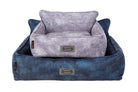 Kensington Box Bed - Navy Dog Bed Scruffs®