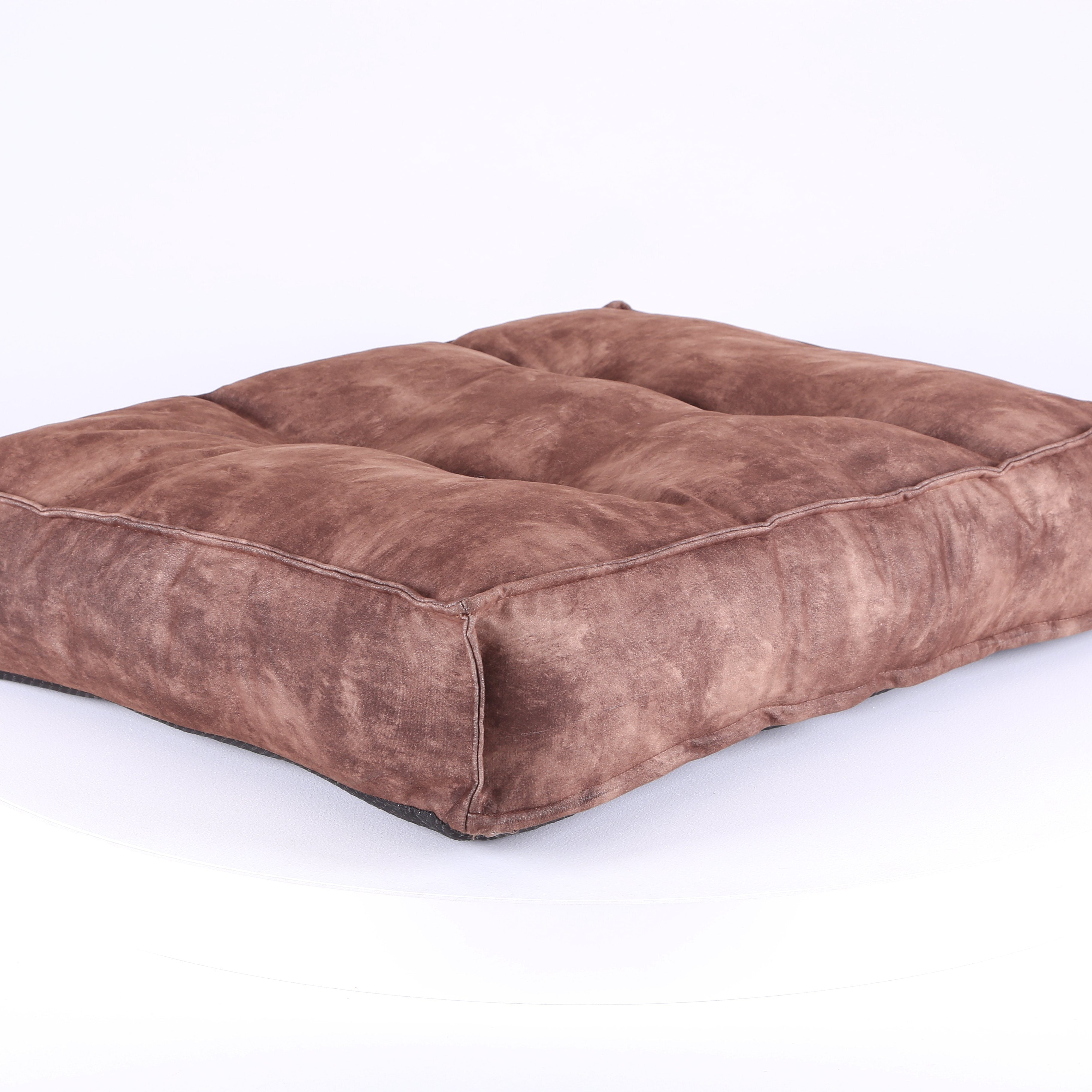 Kensington Mattress - Chocolate Dog Bed Scruffs®