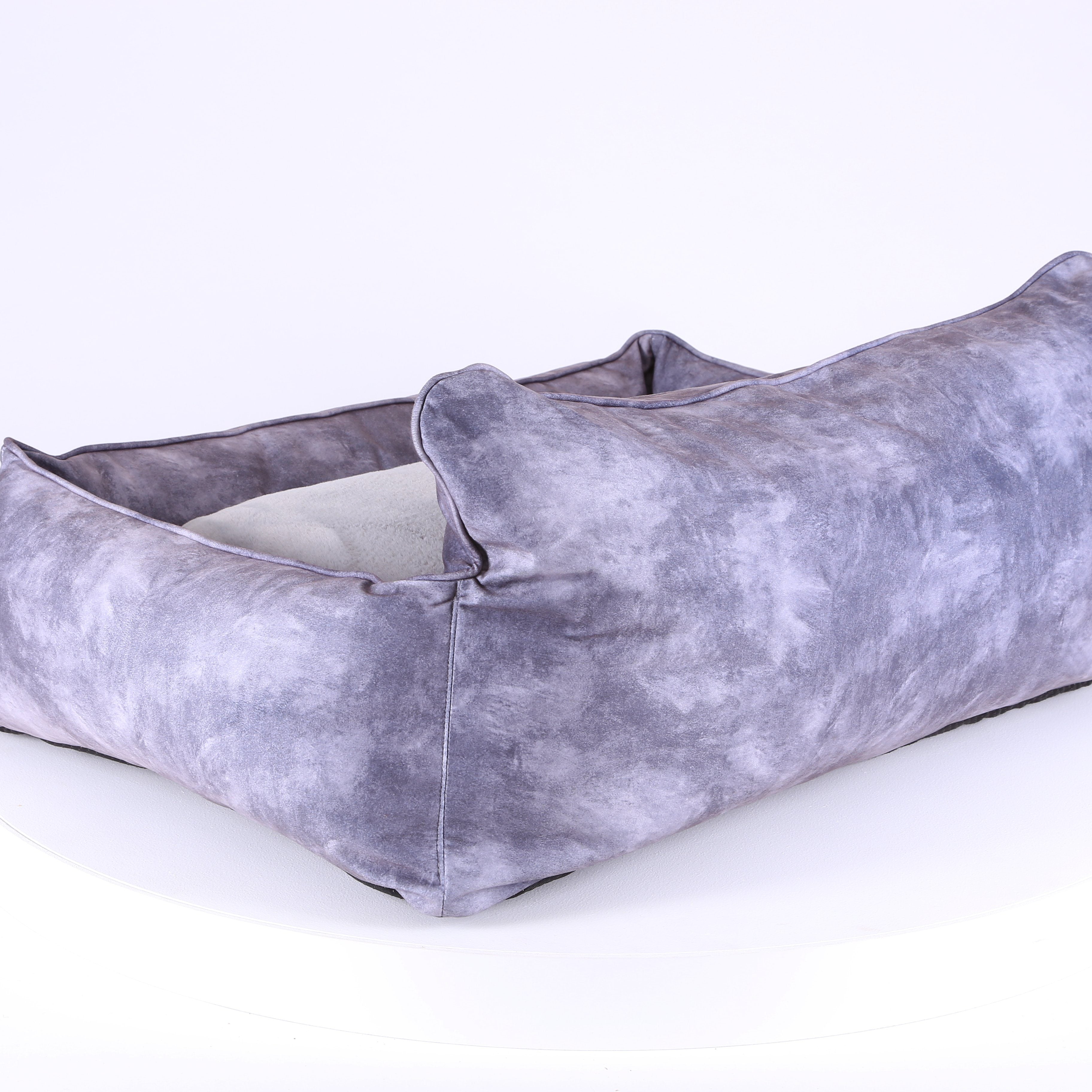 Kensington Box Bed - Grey Dog Bed Scruffs®