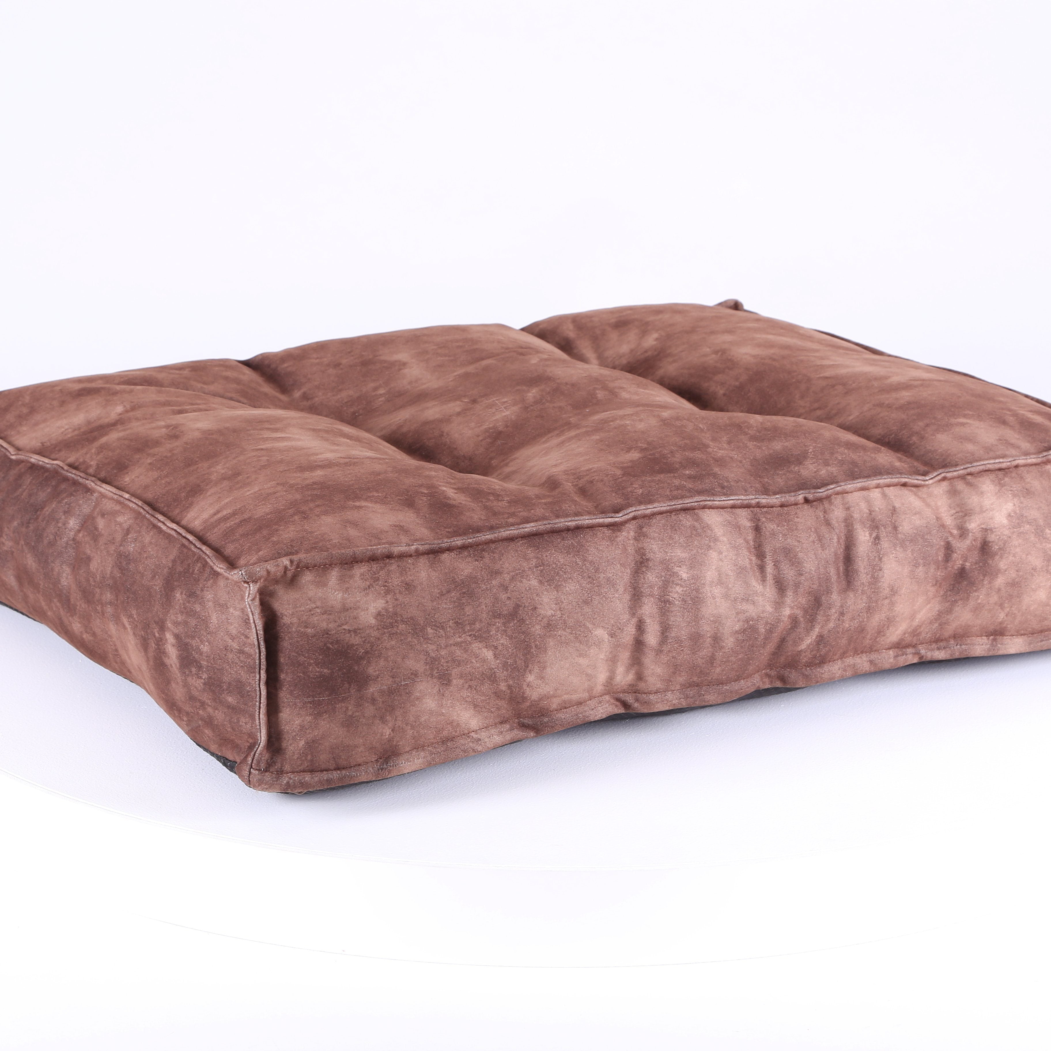 Kensington Mattress - Chocolate Dog Bed Scruffs®