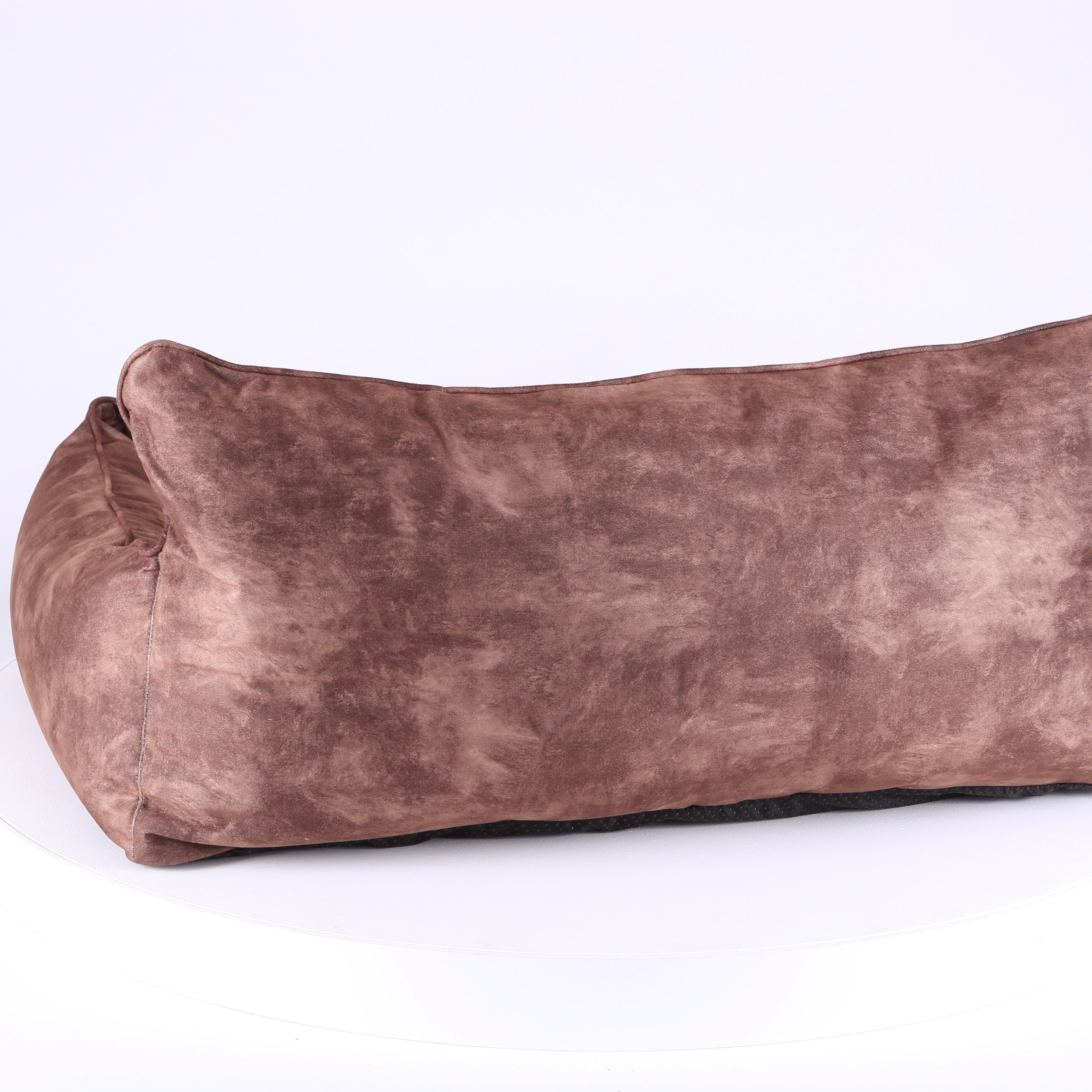 Kensington Box Bed - Chocolate Dog Bed Scruffs®