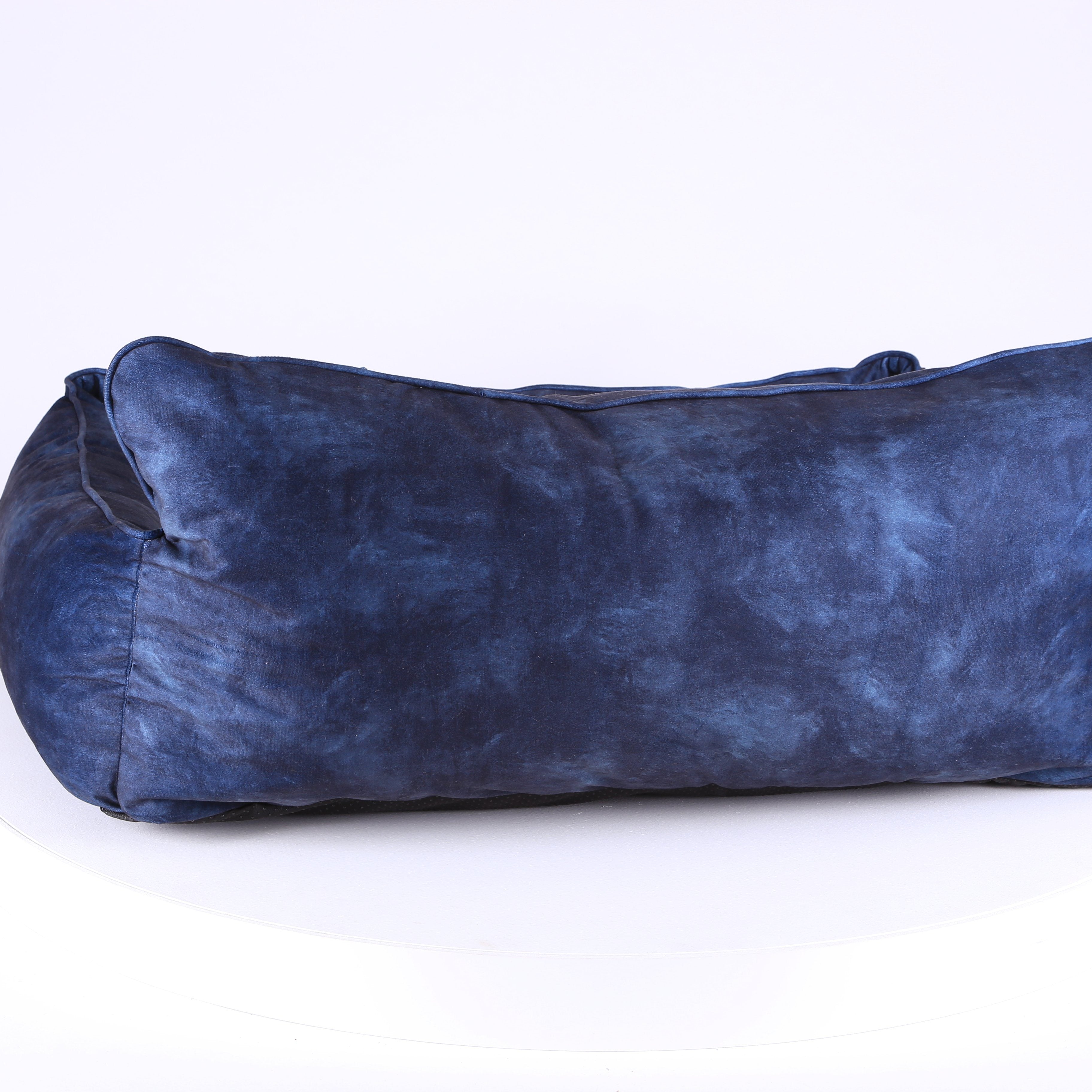 Kensington Box Bed - Navy Dog Bed Scruffs®