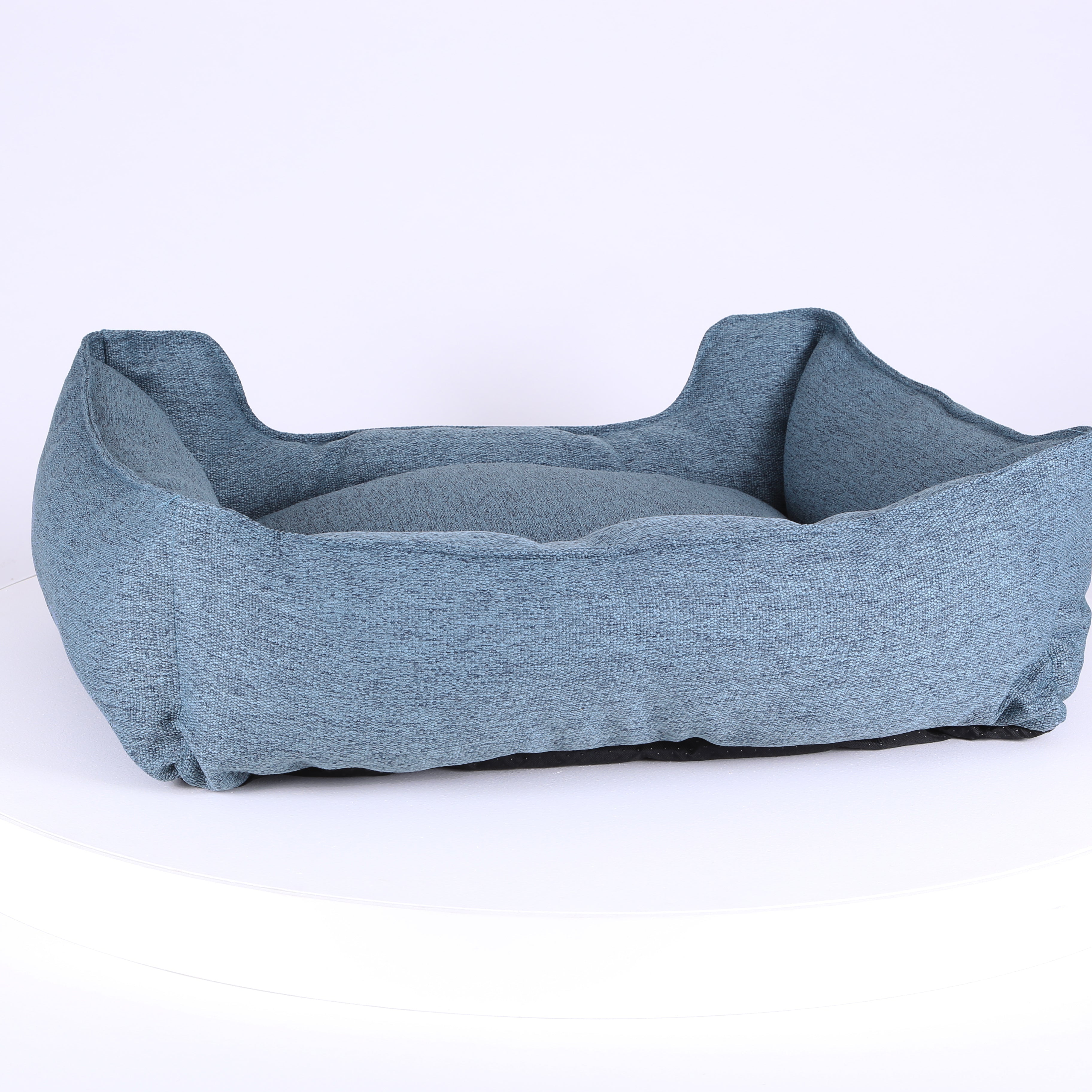 Manhattan Box Bed - Denim Blue Dog Bed Scruffs®