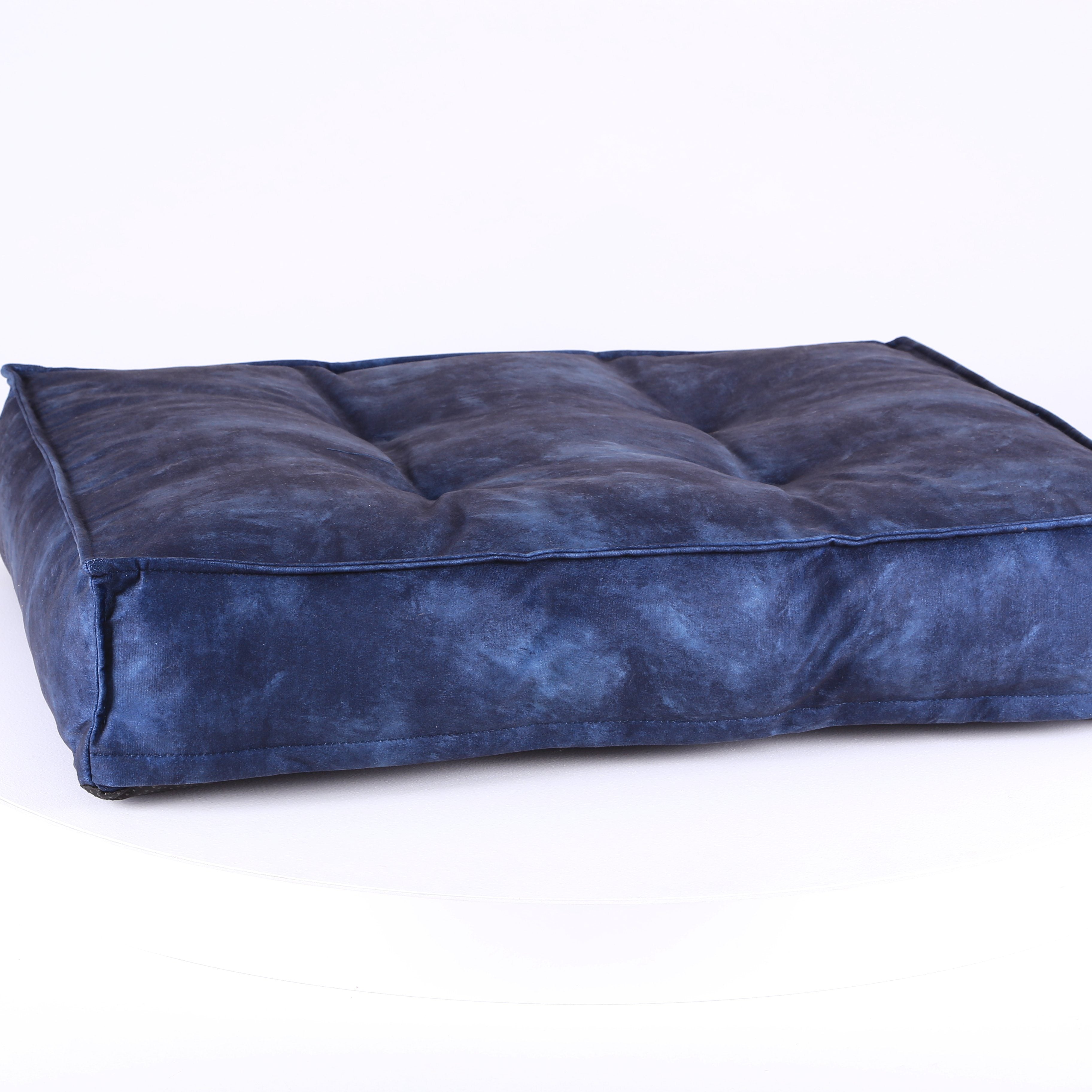 Kensington Mattress - Navy Dog Bed Scruffs®