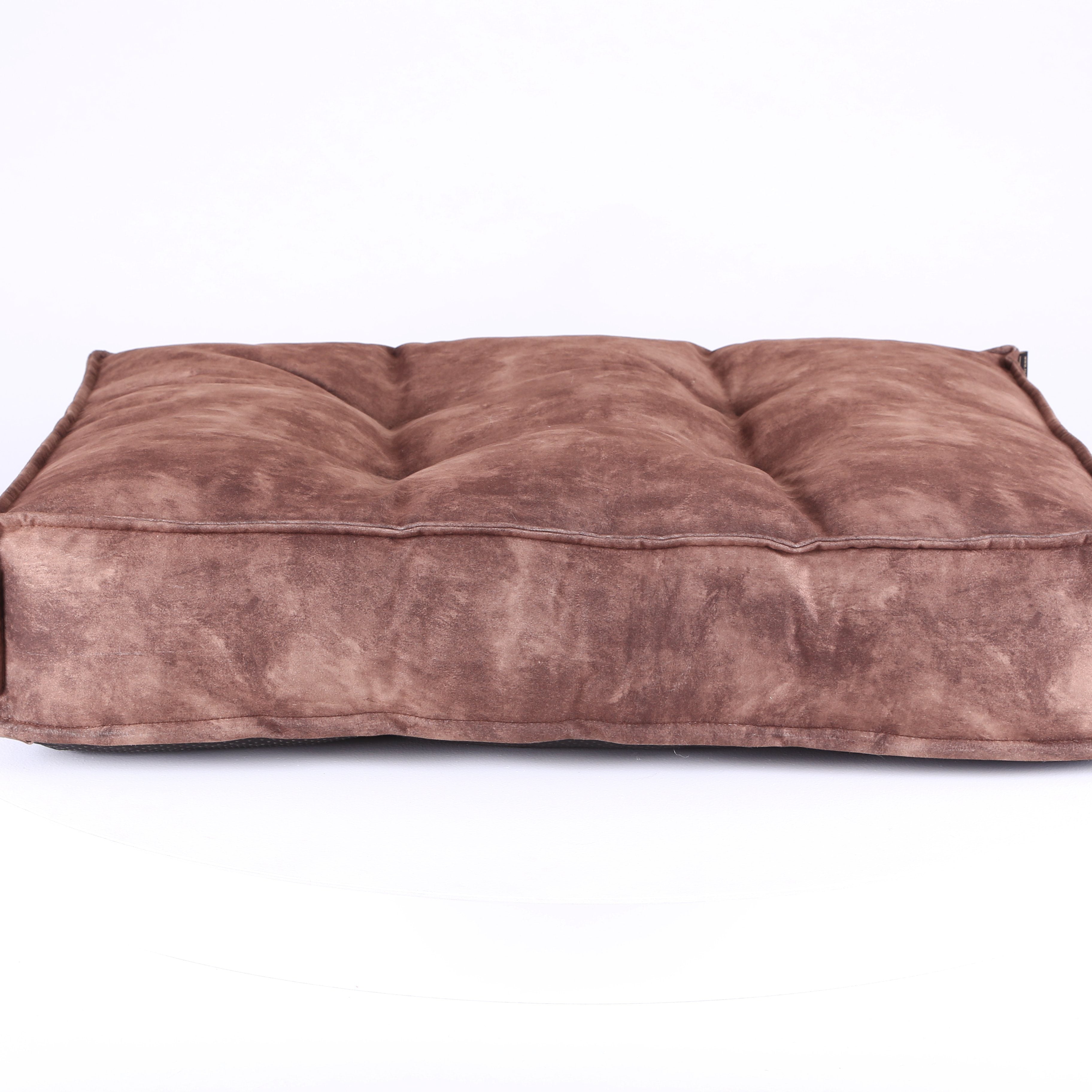 Kensington Mattress - Chocolate Dog Bed Scruffs®