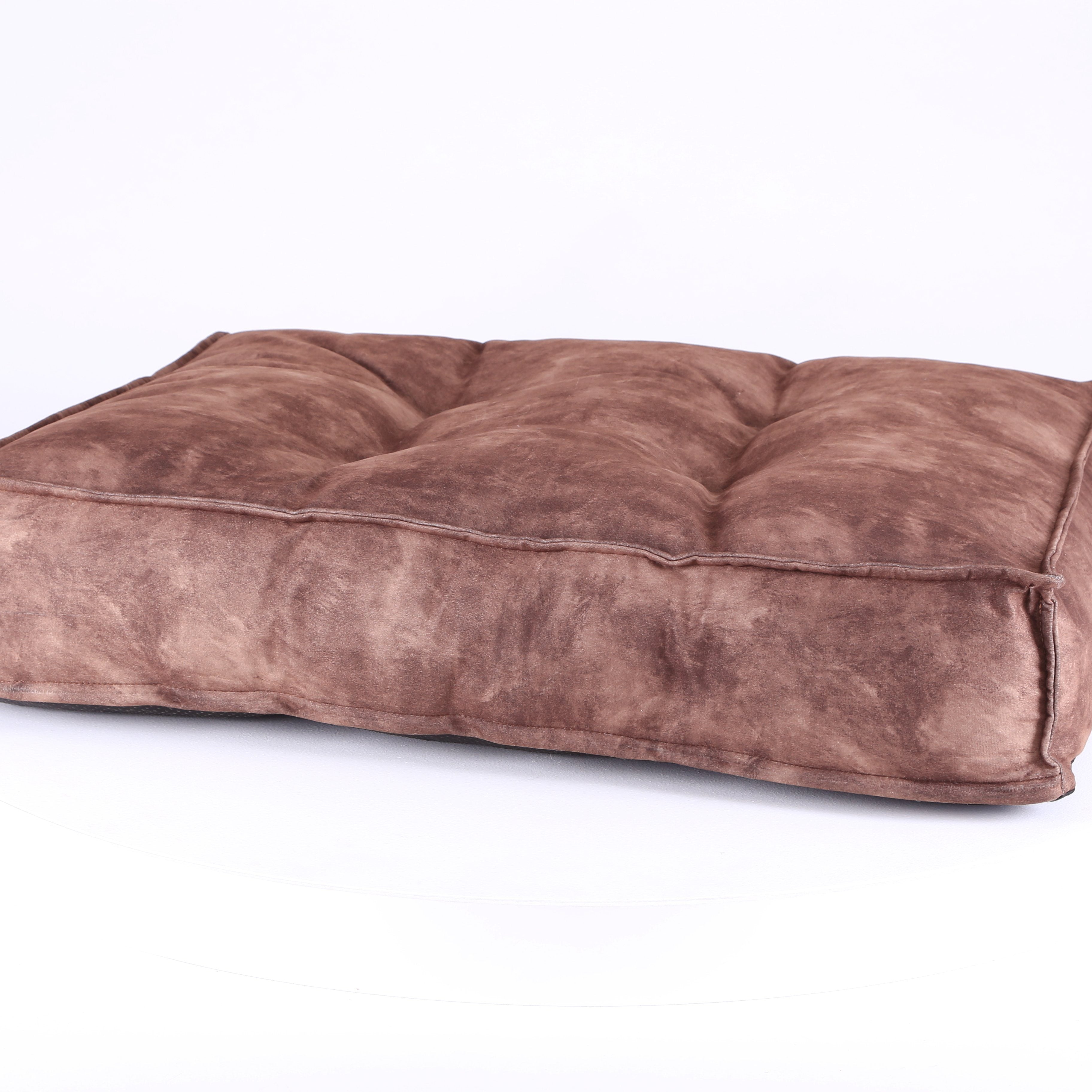 Kensington Mattress - Chocolate Dog Bed Scruffs®