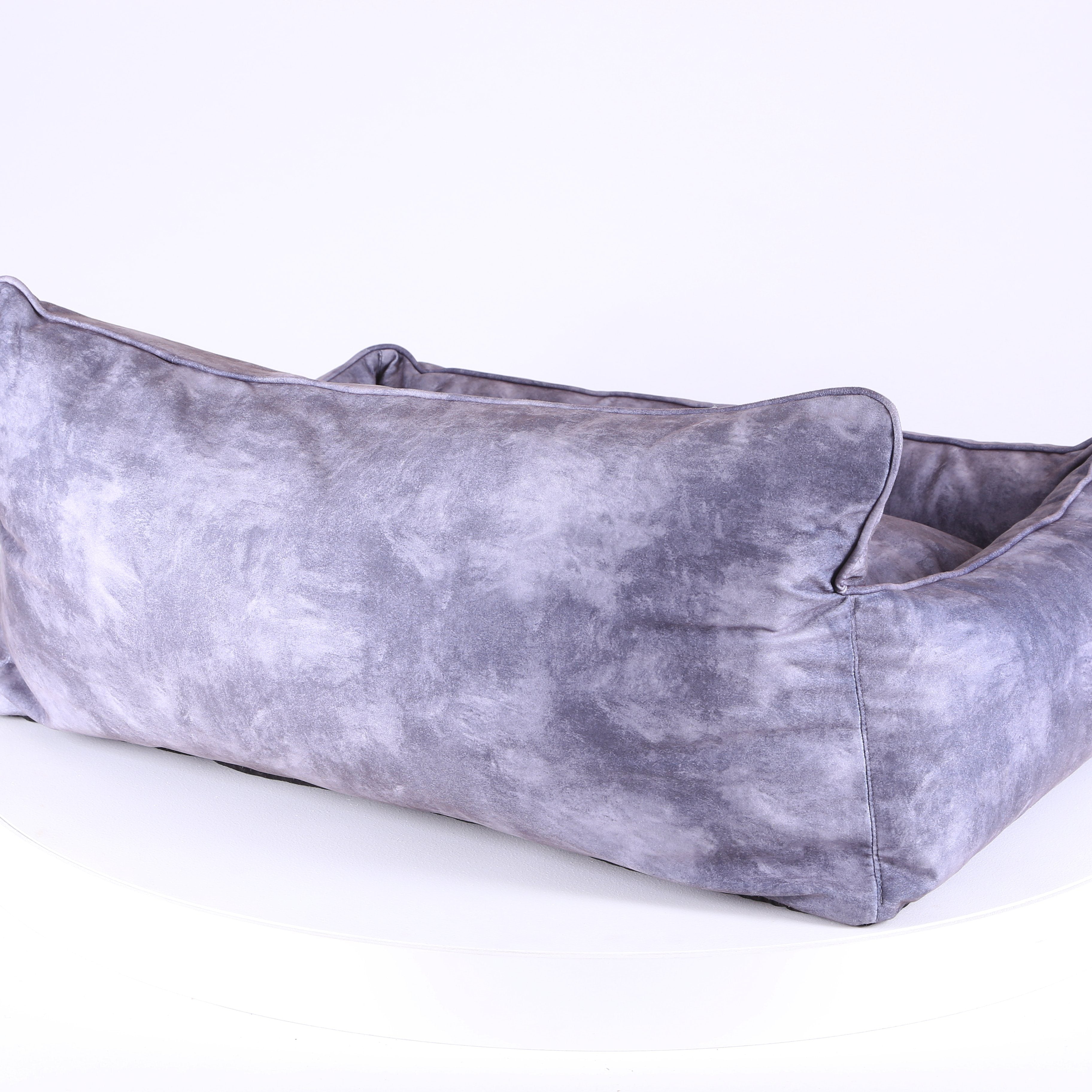 Kensington Box Bed - Grey Dog Bed Scruffs®