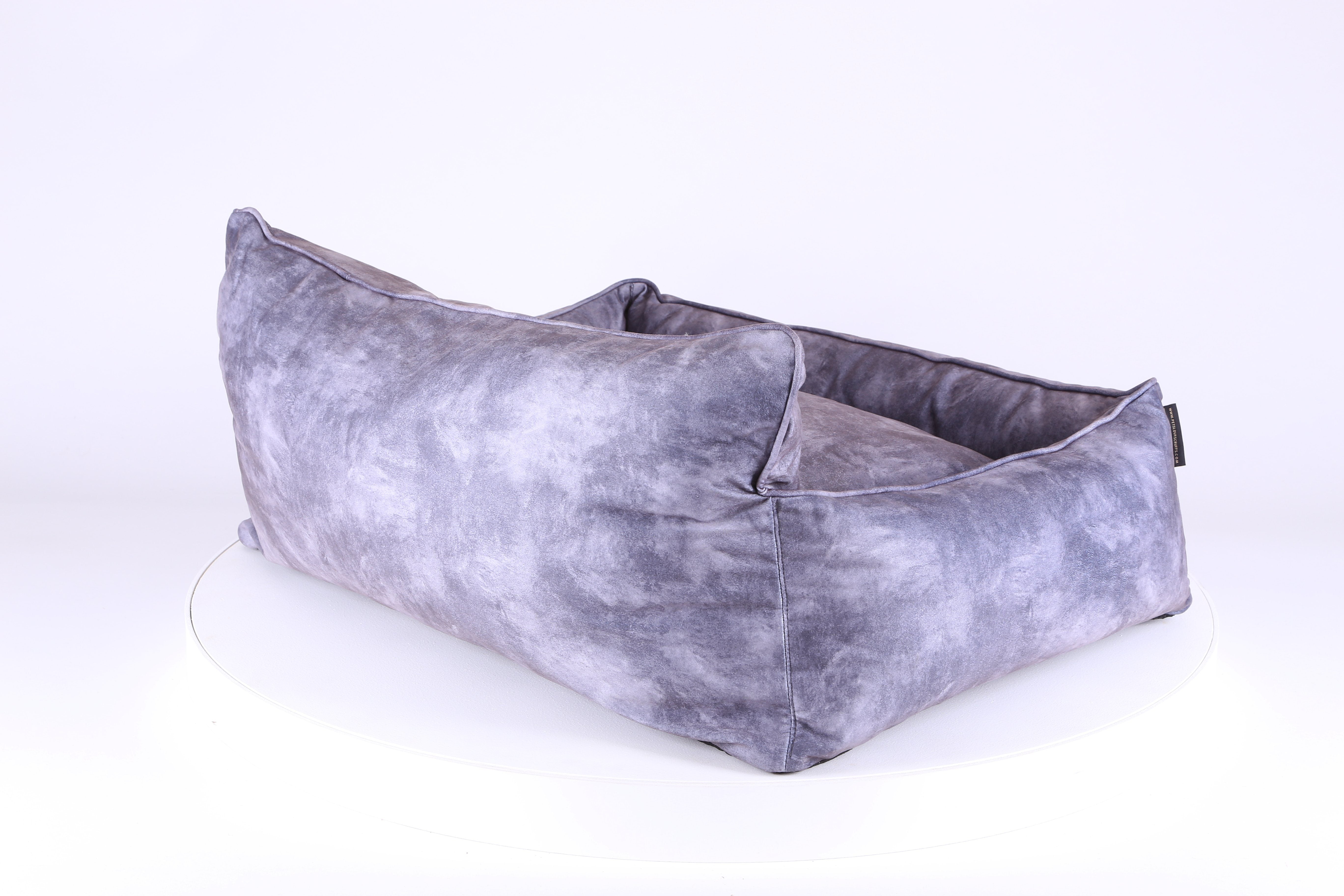 Kensington Box Bed - Grey Dog Bed Scruffs® 