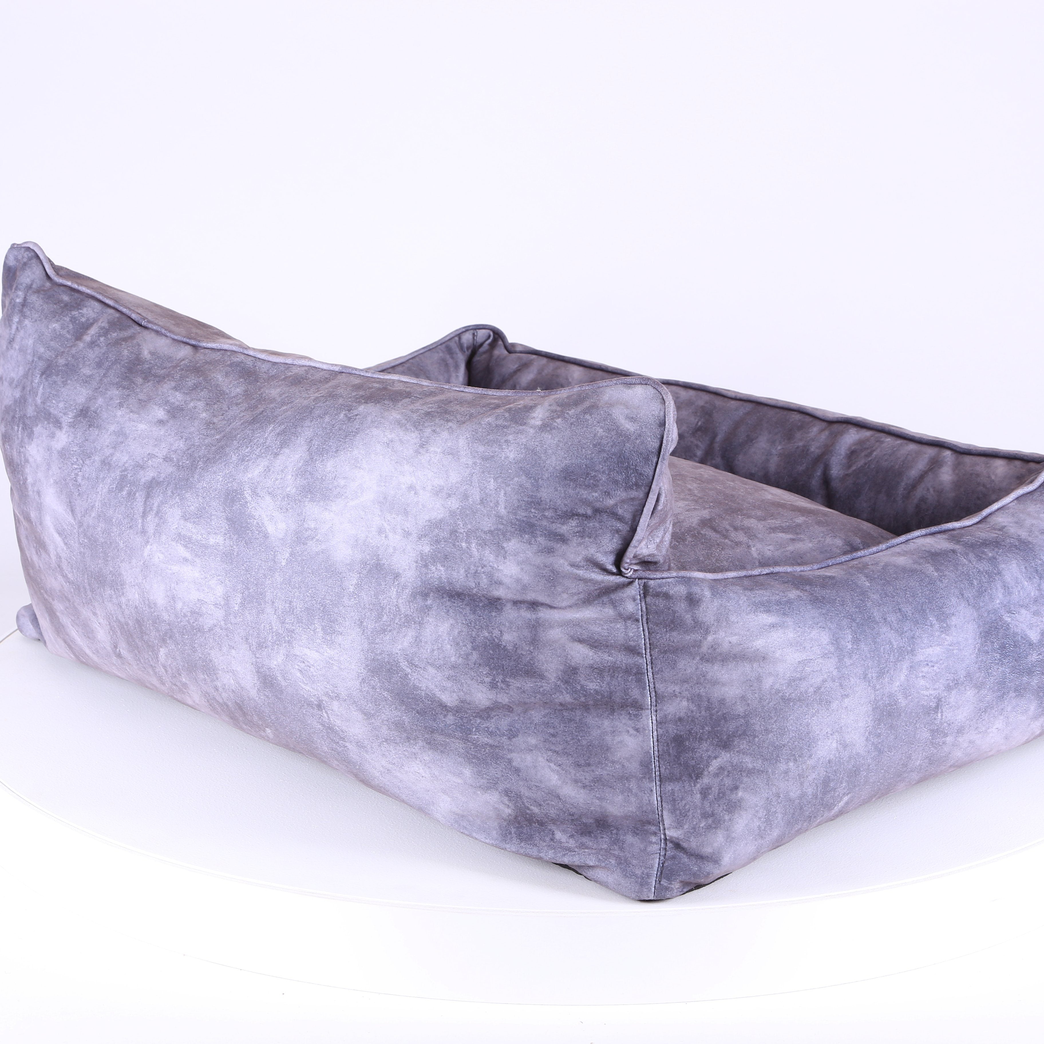 Kensington Box Bed - Grey Dog Bed Scruffs®