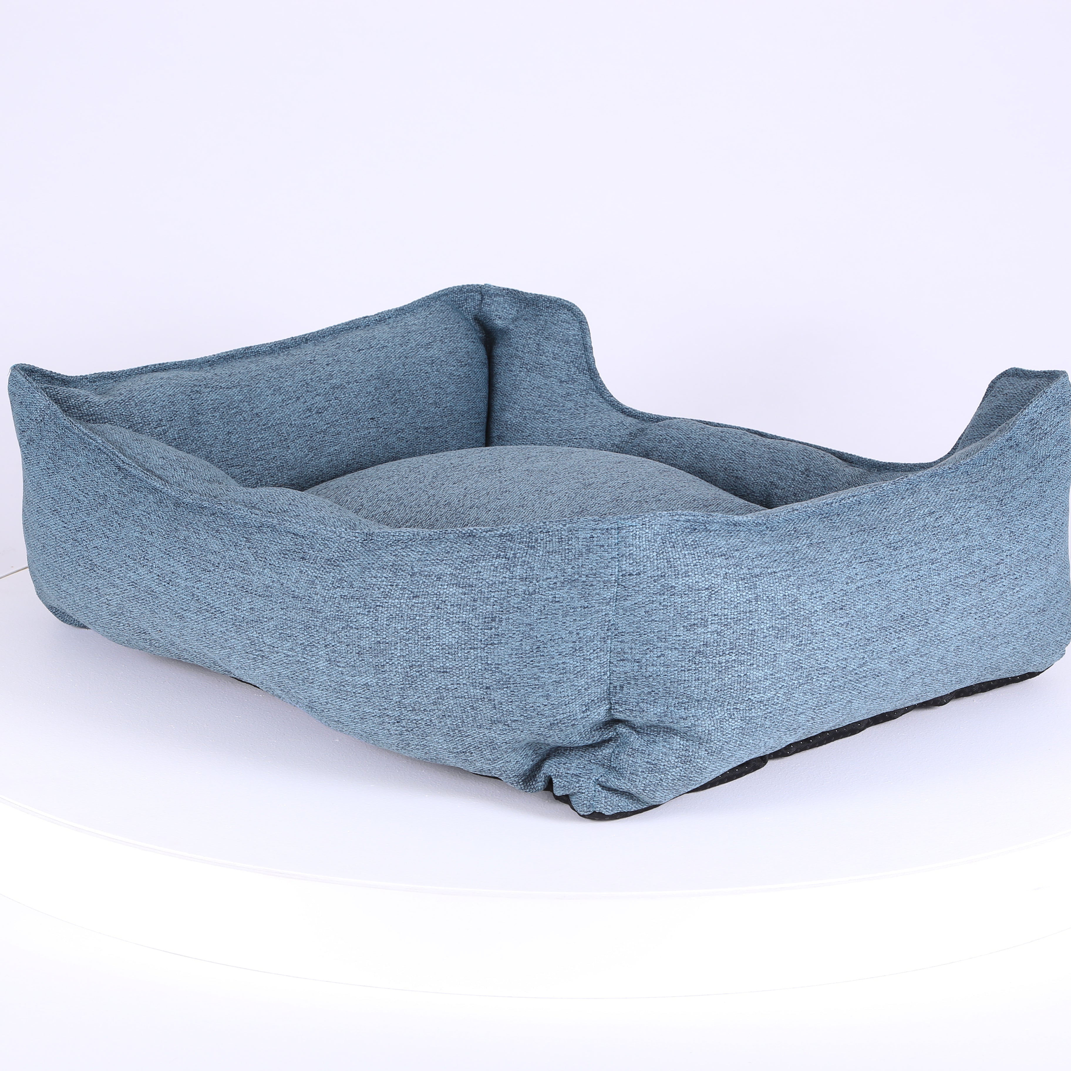 Manhattan Box Bed - Denim Blue Dog Bed Scruffs®