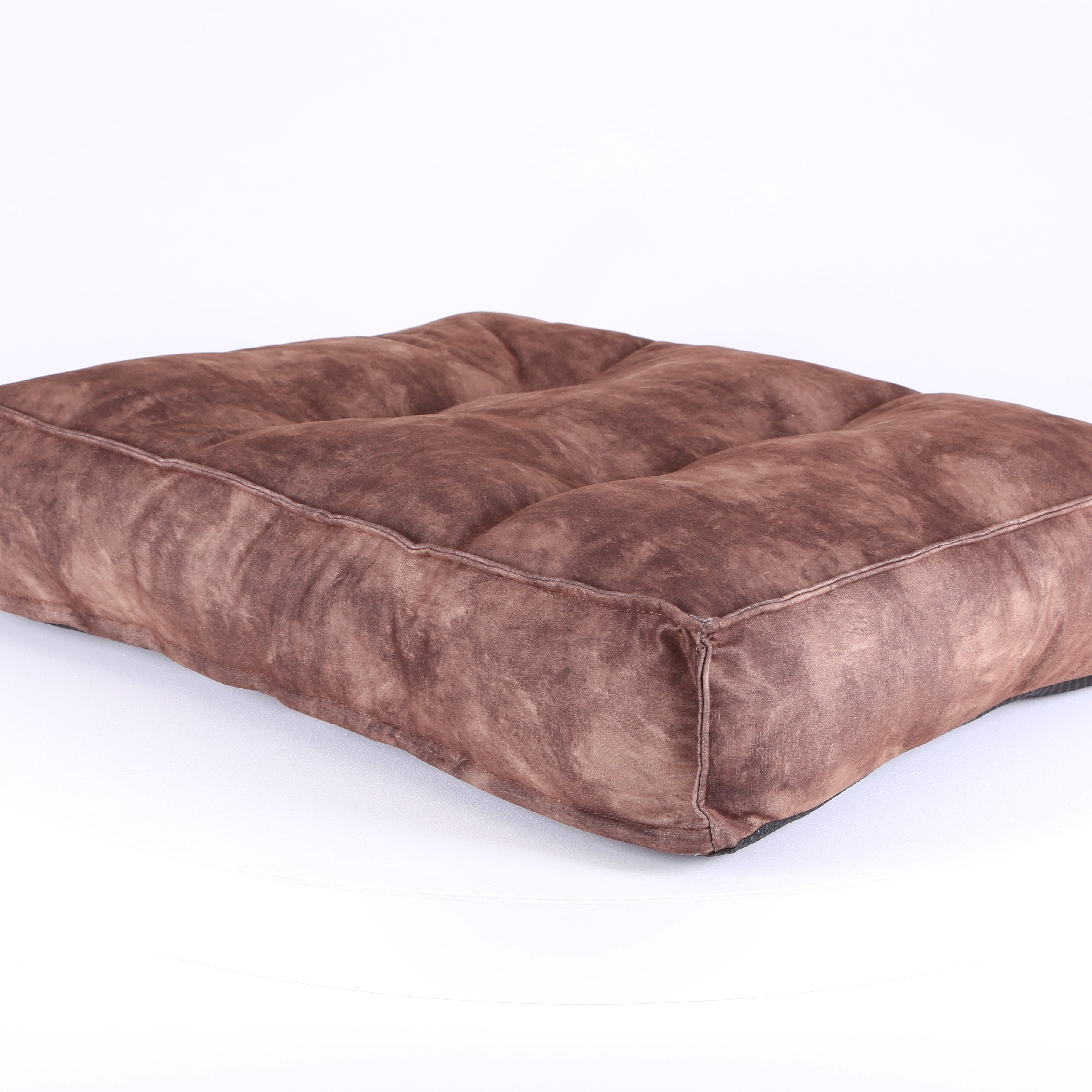 Kensington Mattress - Chocolate Dog Bed Scruffs®