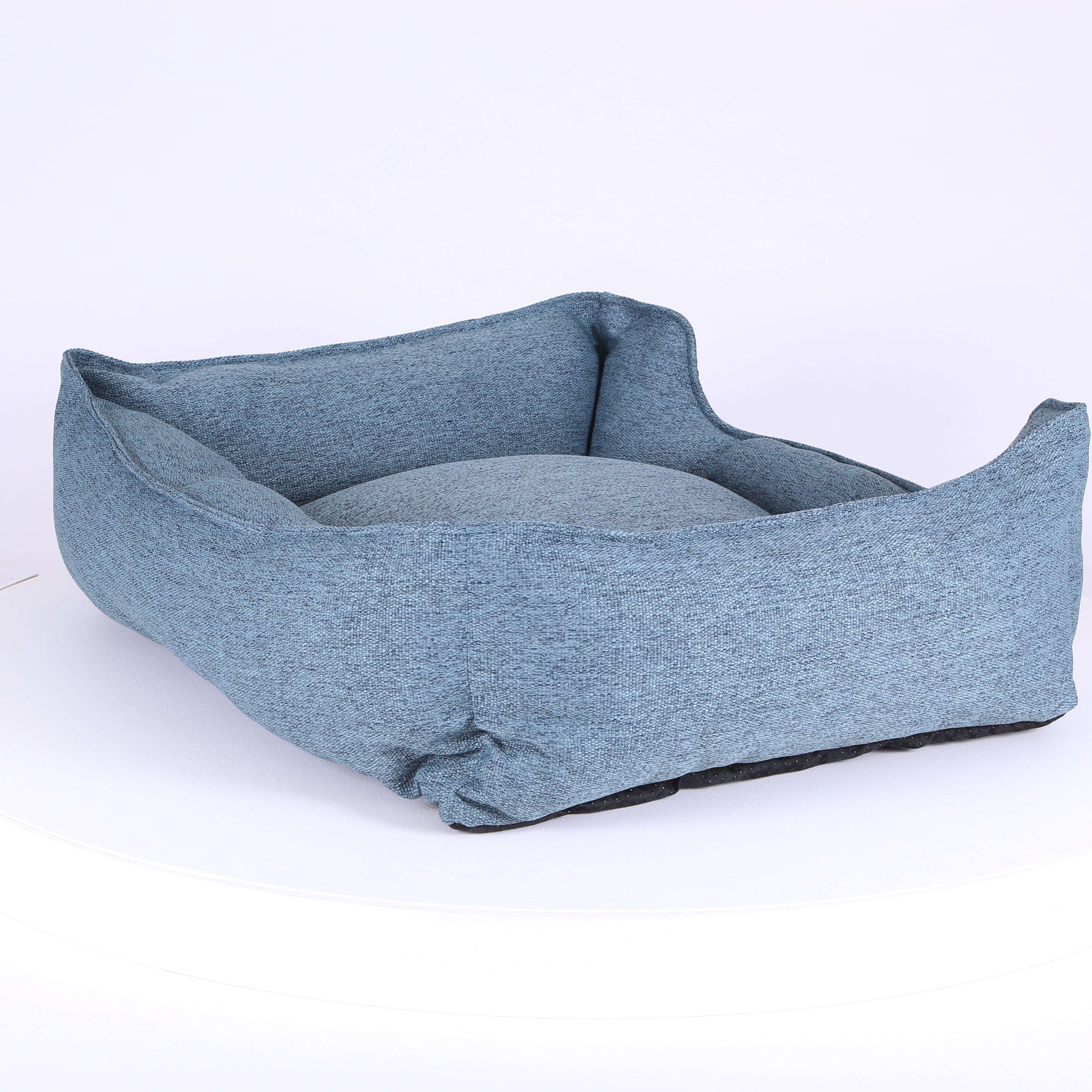 Manhattan Box Bed - Denim Blue Dog Bed Scruffs®