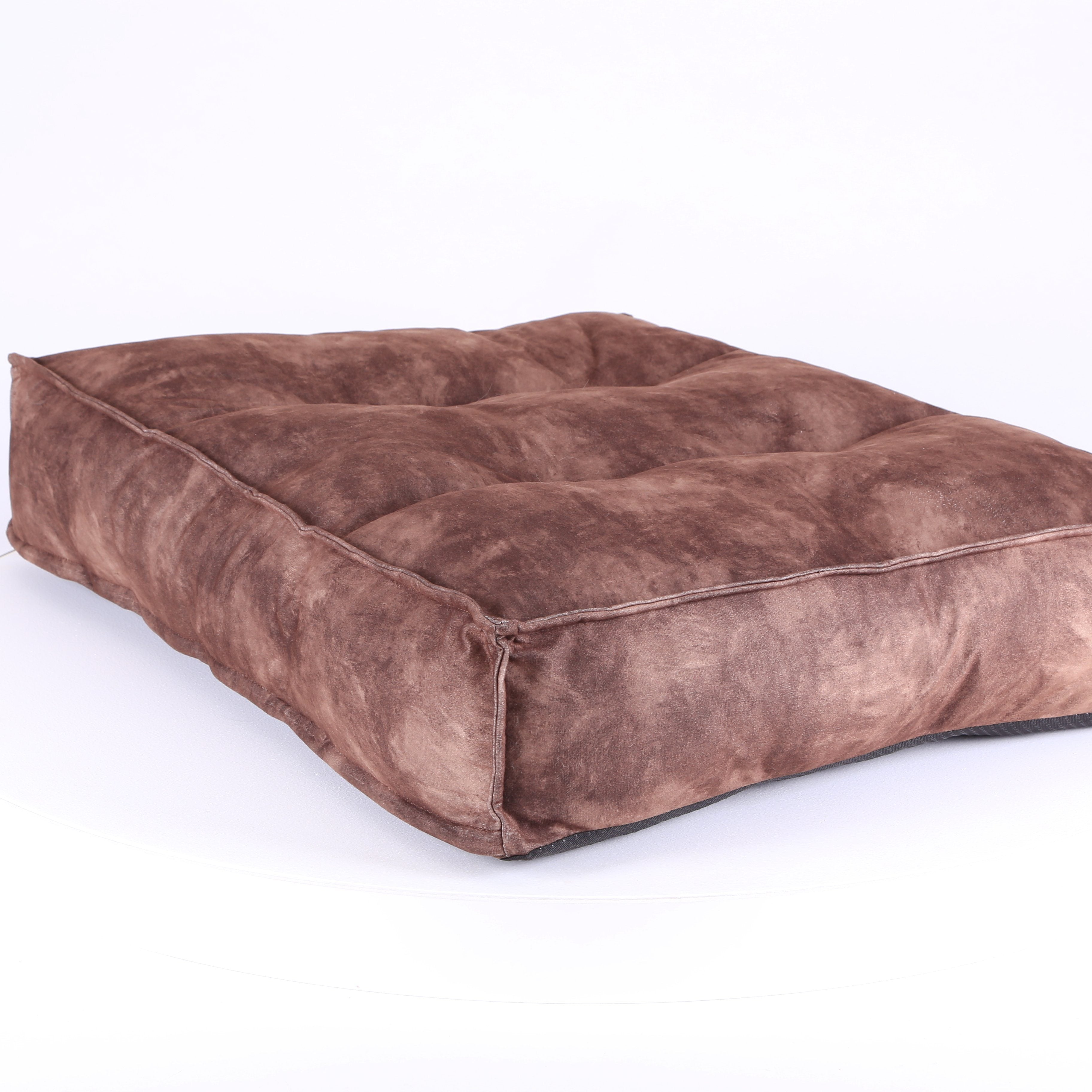 Kensington Mattress - Chocolate Dog Bed Scruffs®