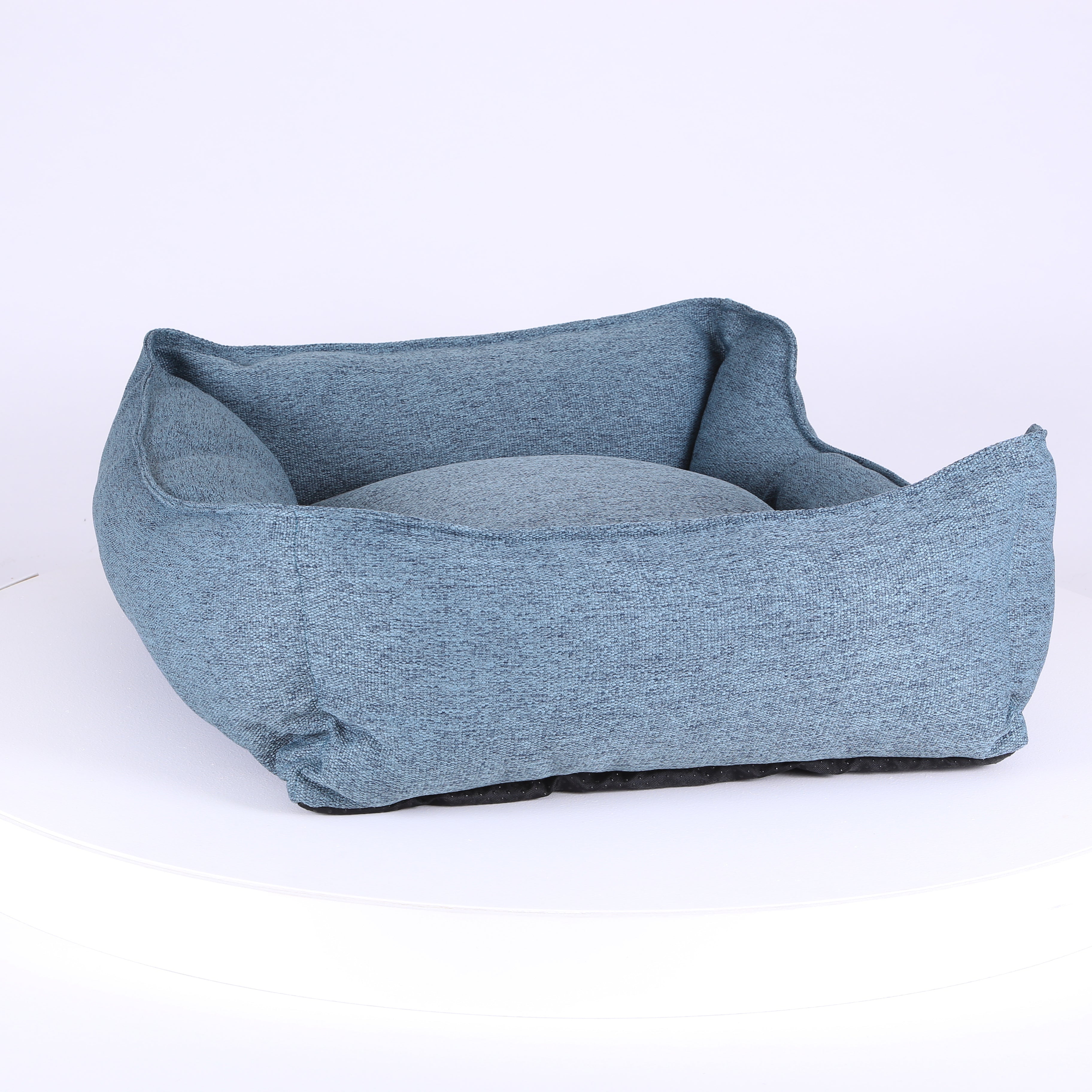 Manhattan Box Bed - Denim Blue Dog Bed Scruffs®