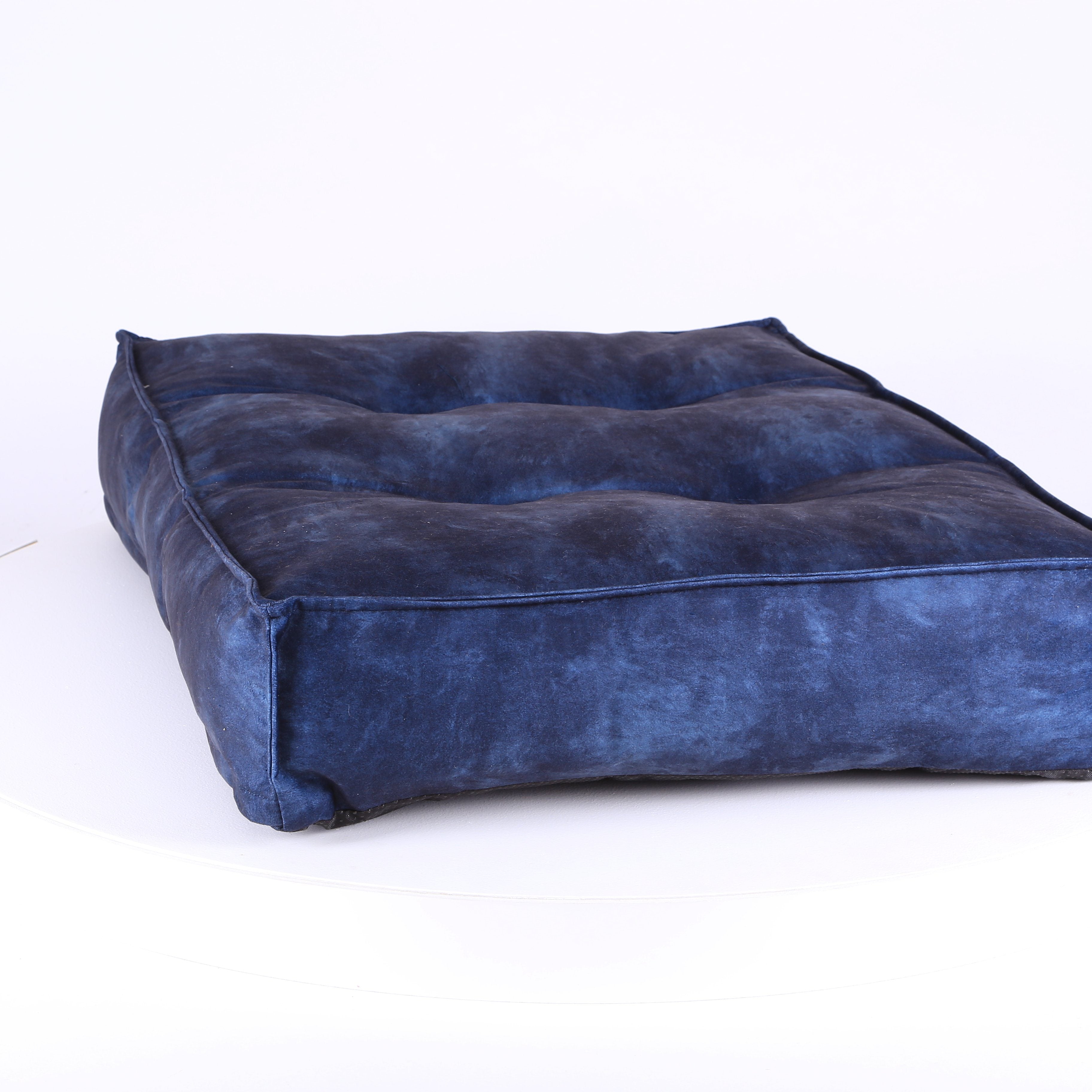 Kensington Mattress - Navy Dog Bed Scruffs®