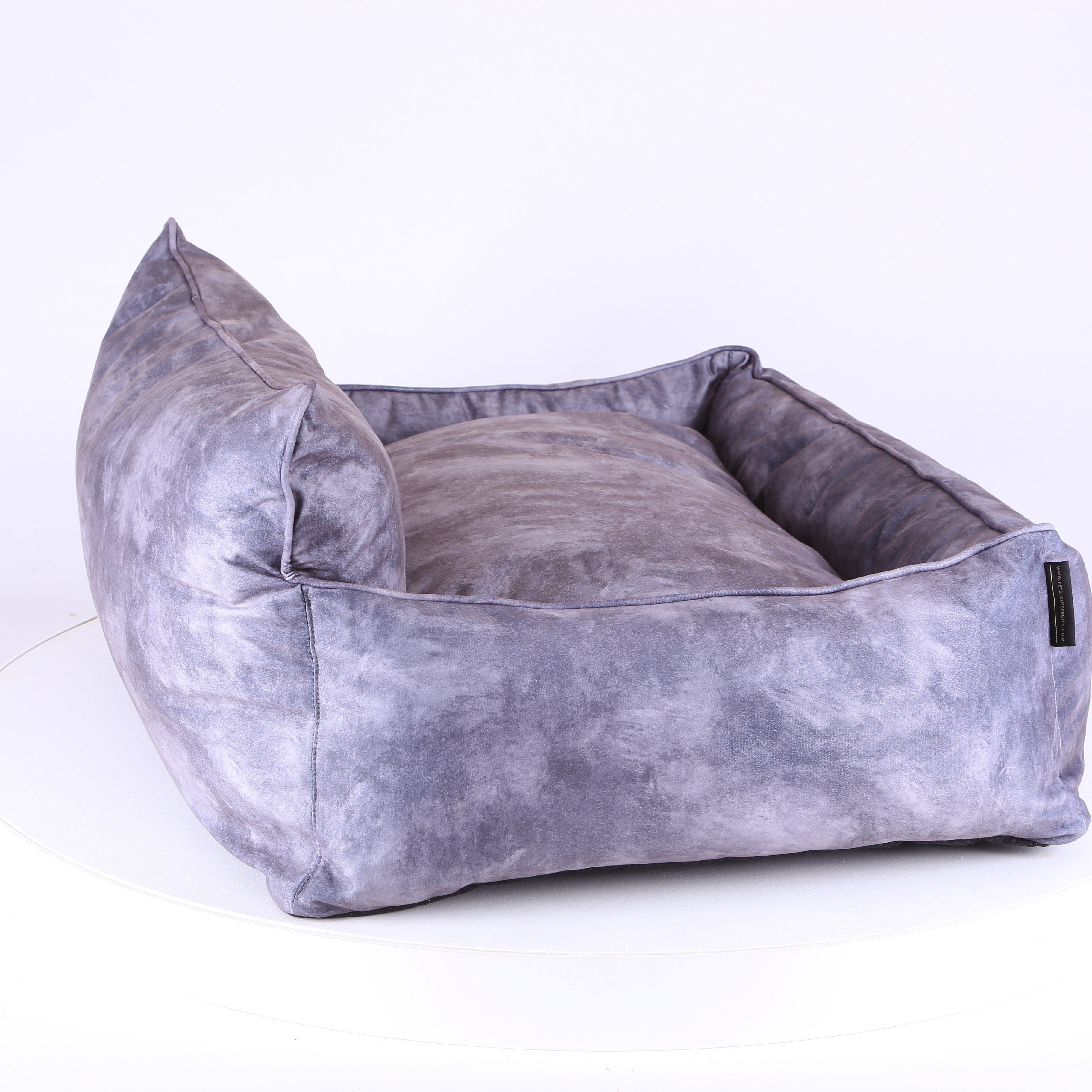 Kensington Box Bed - Grey Dog Bed Scruffs®