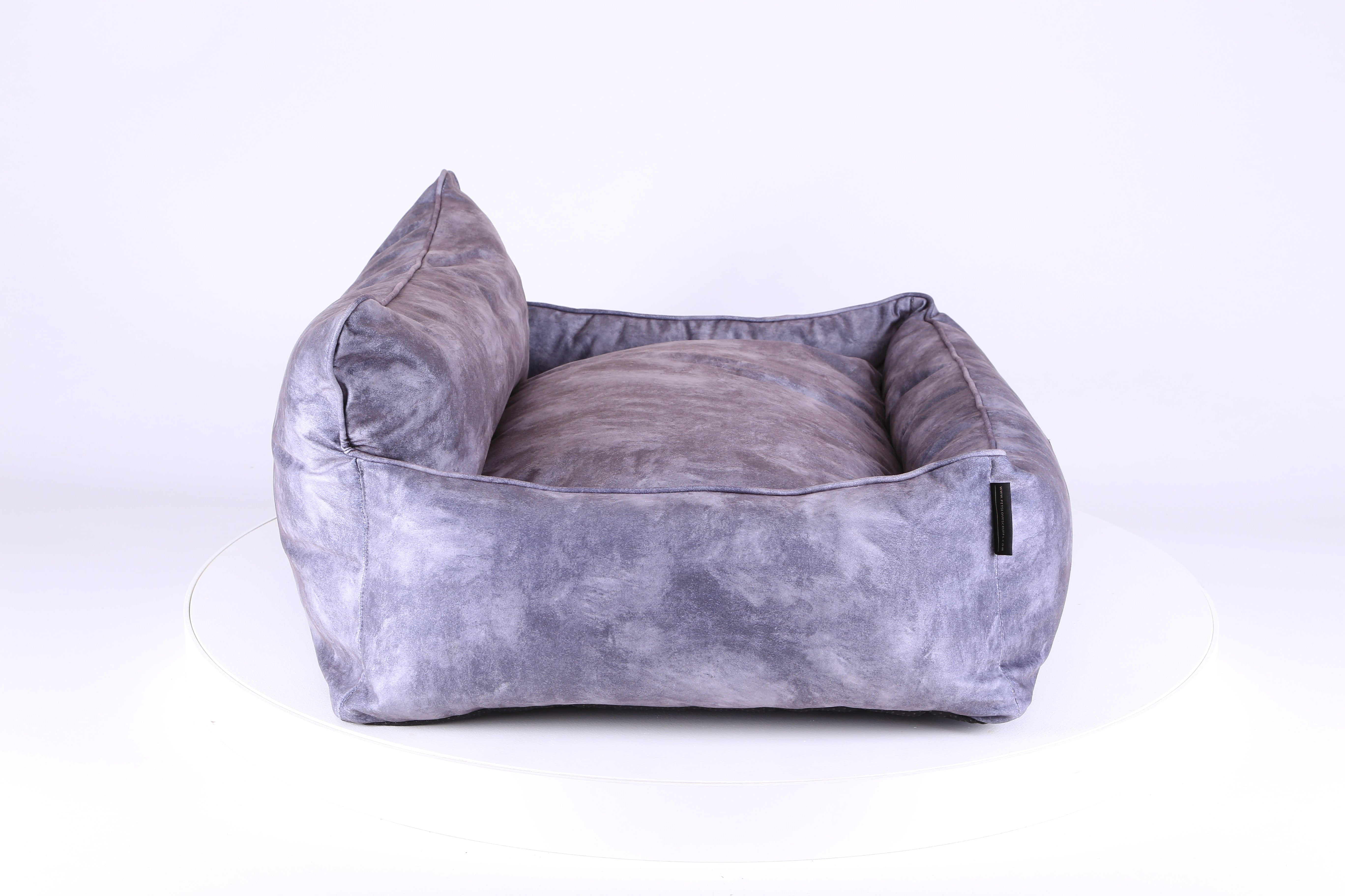 Kensington Box Bed - Grey Dog Bed Scruffs® 