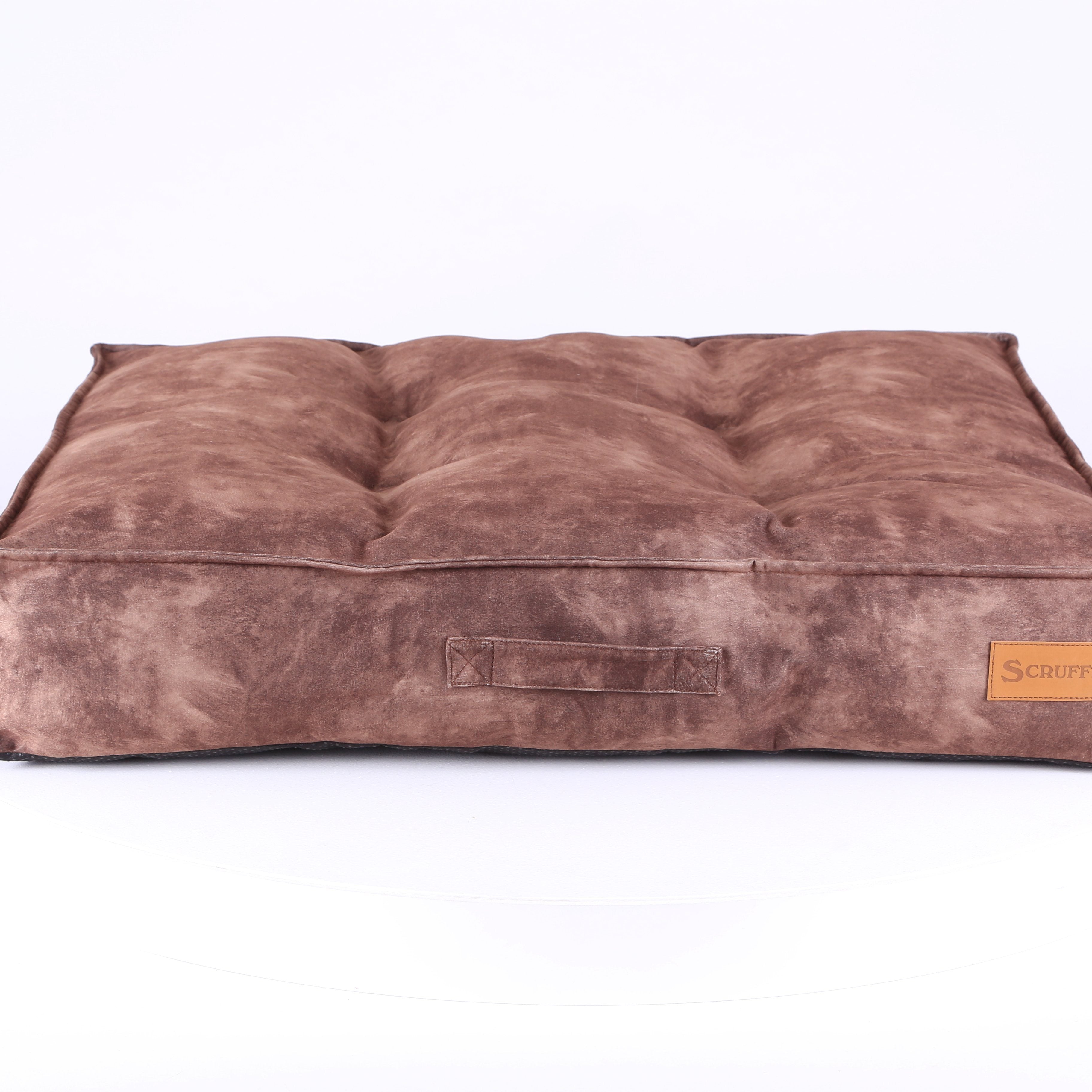 Kensington Mattress - Chocolate Dog Bed Scruffs®