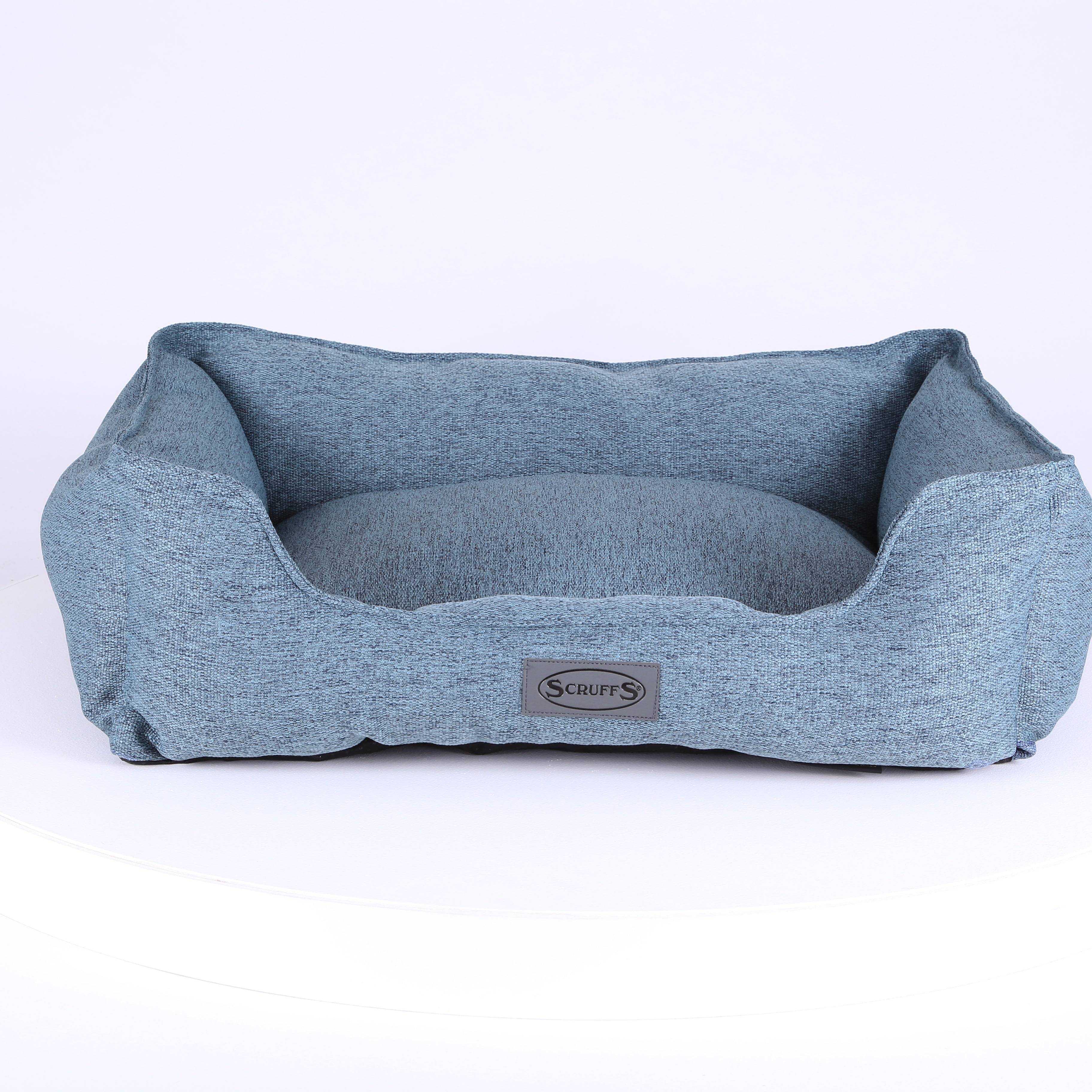 Manhattan Box Bed - Denim Blue Dog Bed Scruffs®