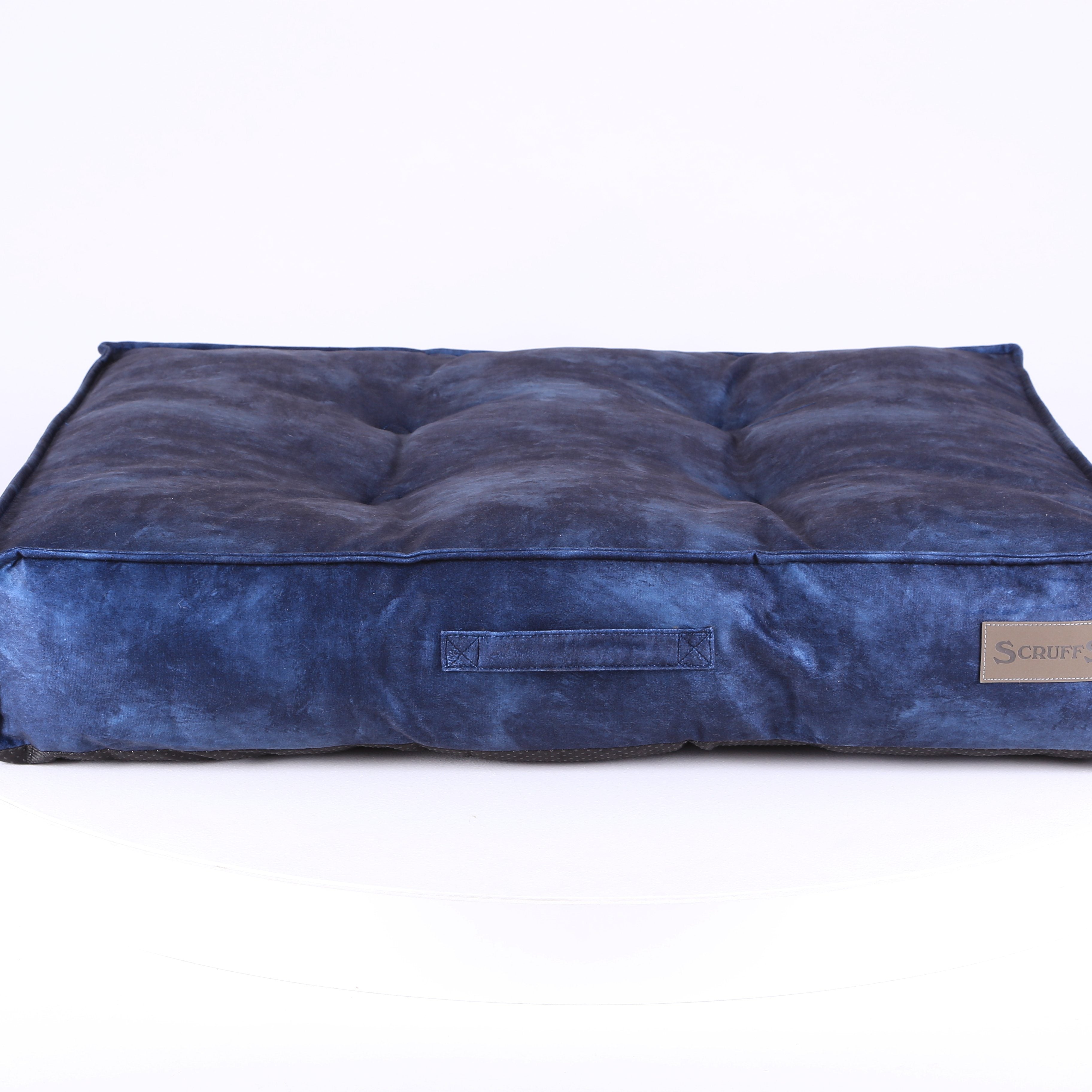 Kensington Mattress - Navy Dog Bed Scruffs®