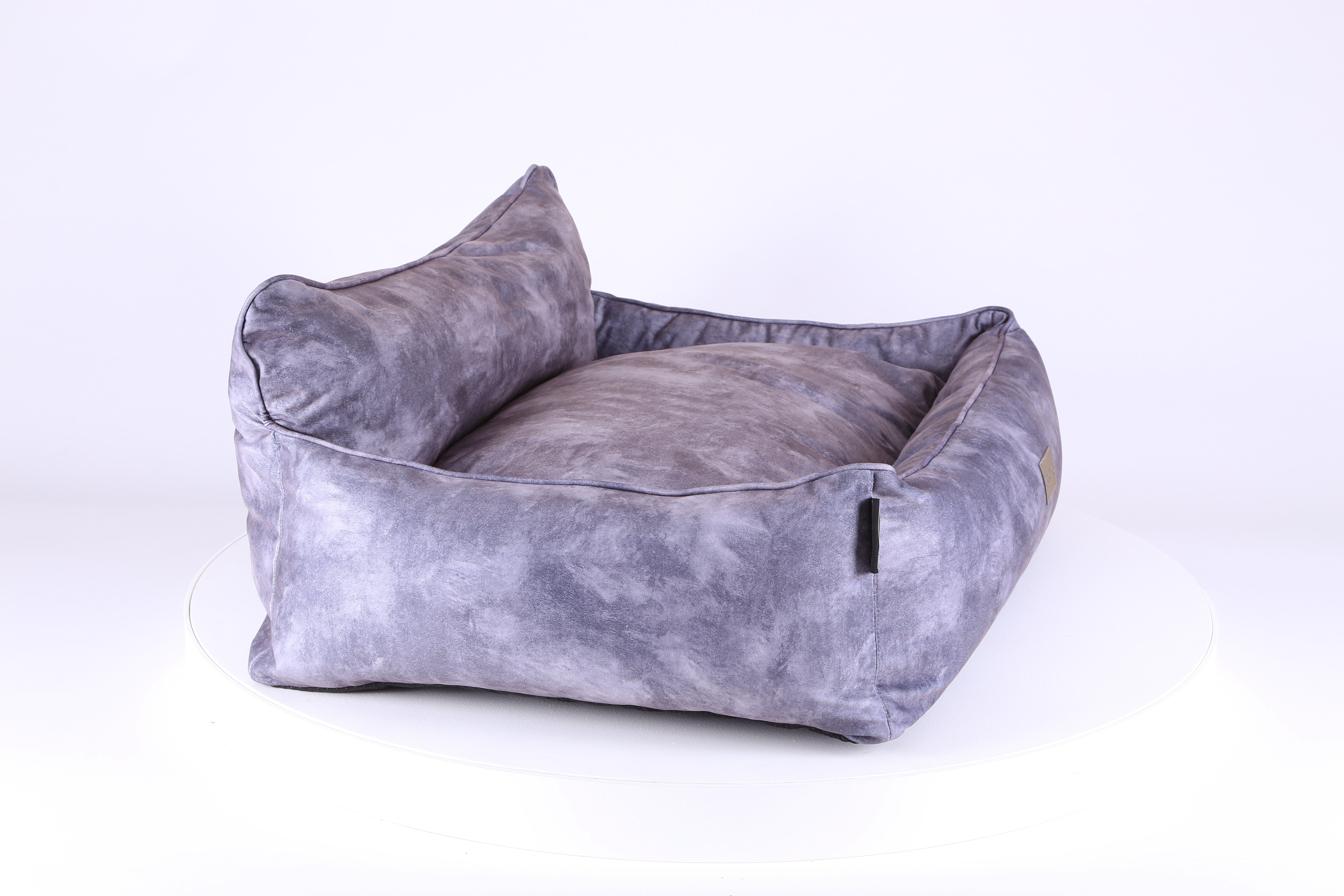 Kensington Box Bed - Grey Dog Bed Scruffs® 