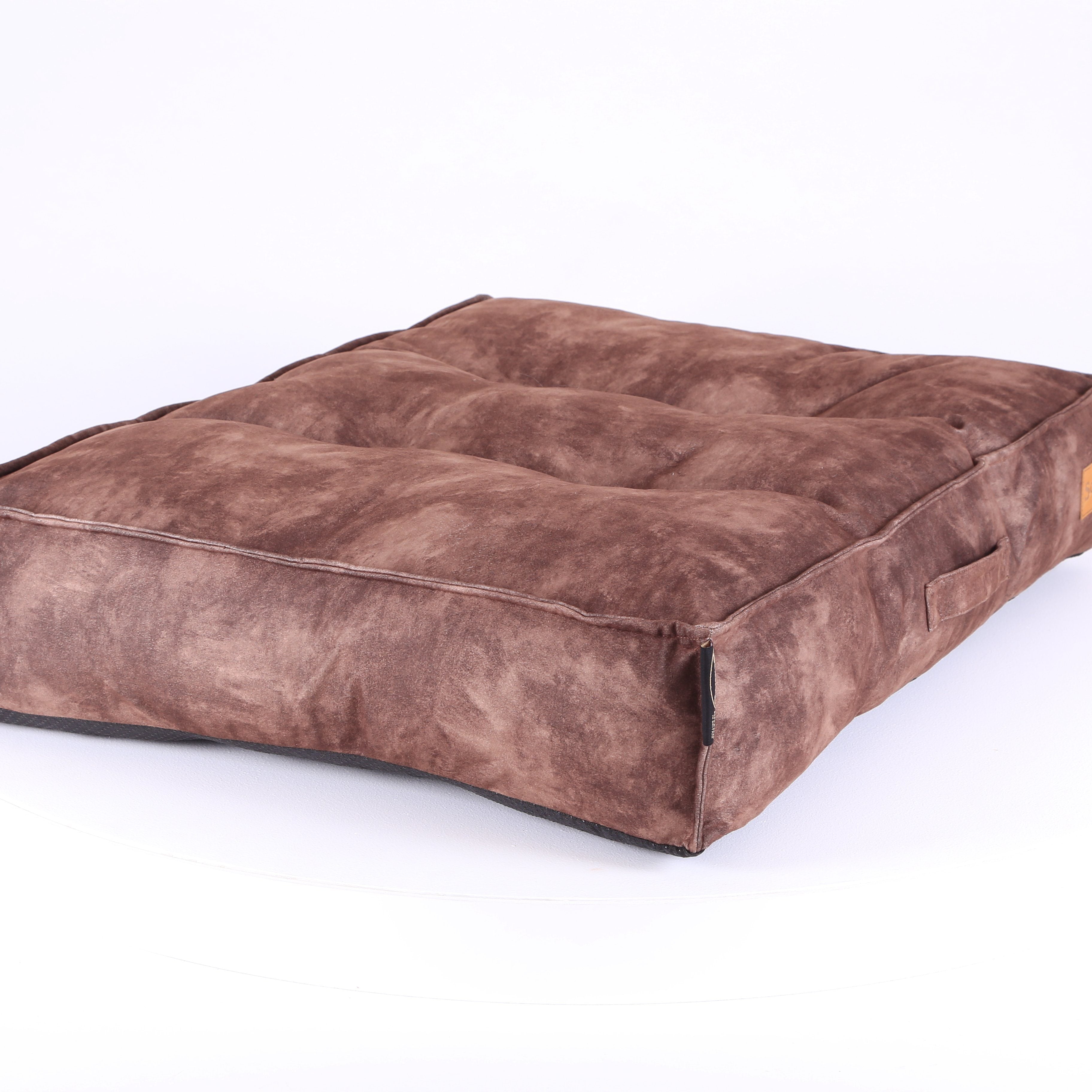 Kensington Mattress - Chocolate Dog Bed Scruffs®