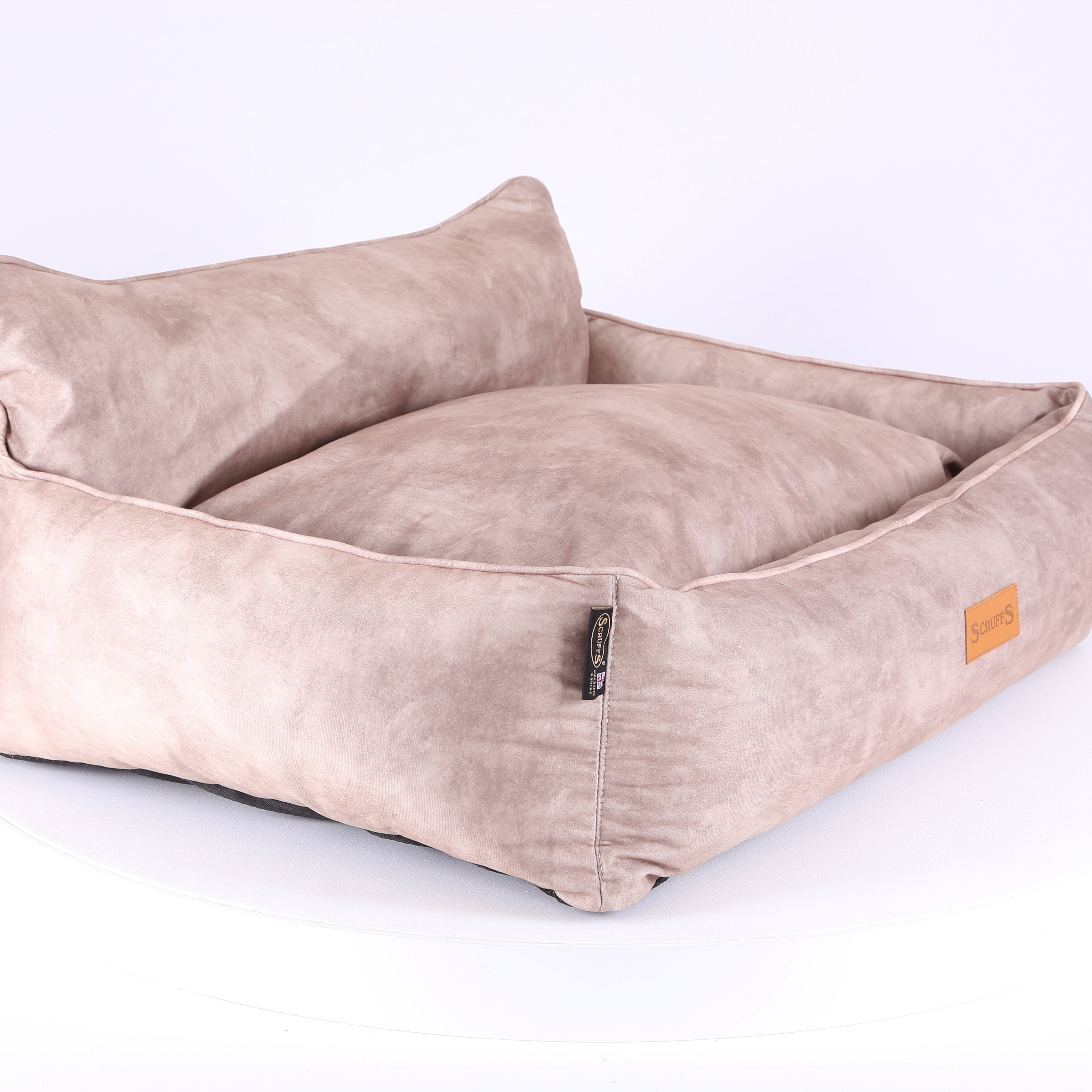 Kensington Box Bed - Cream Dog Bed Scruffs®