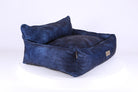 Kensington Box Bed - Navy Dog Bed Scruffs®