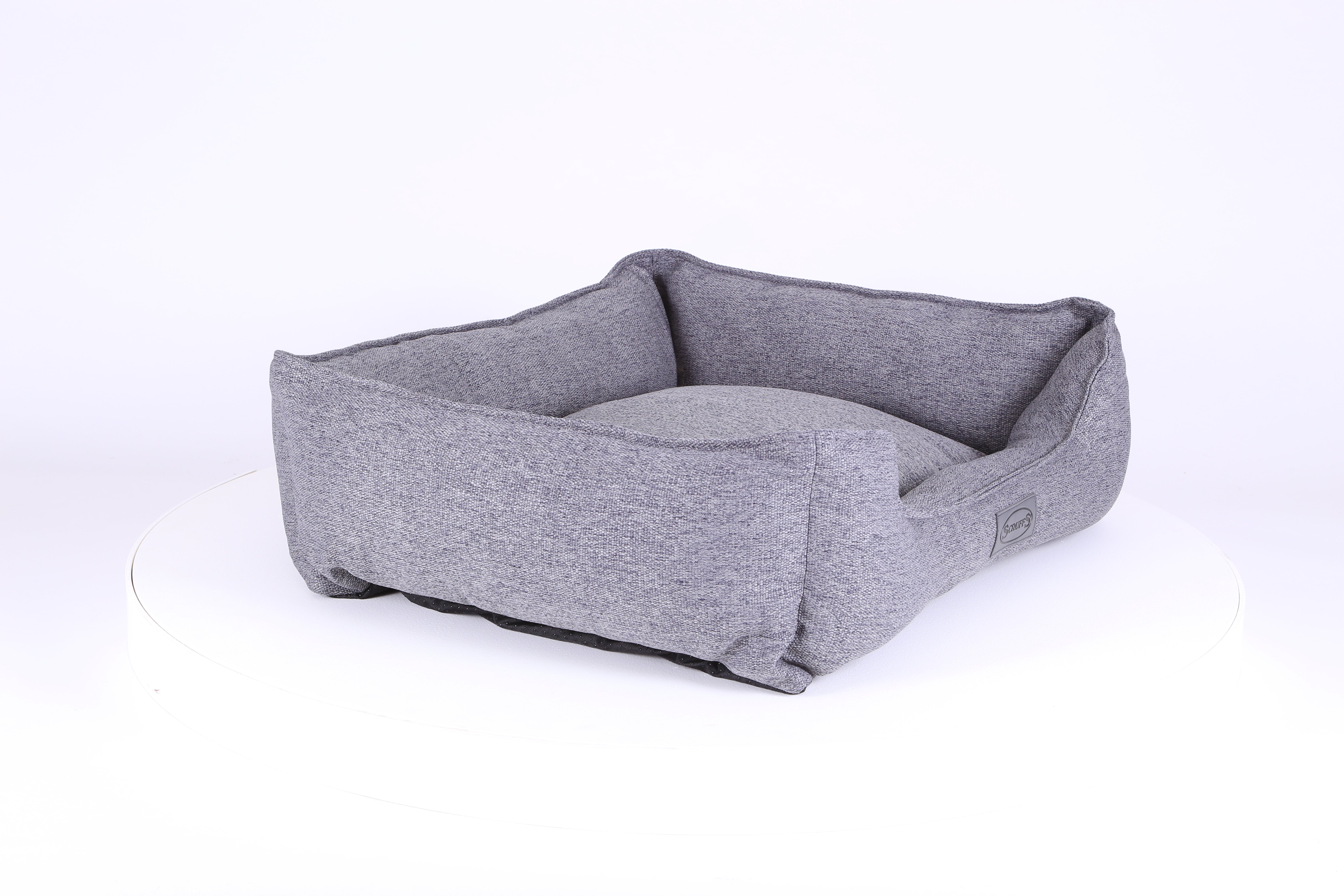 Manhattan Box Bed - Dark Grey Dog Bed Scruffs® 