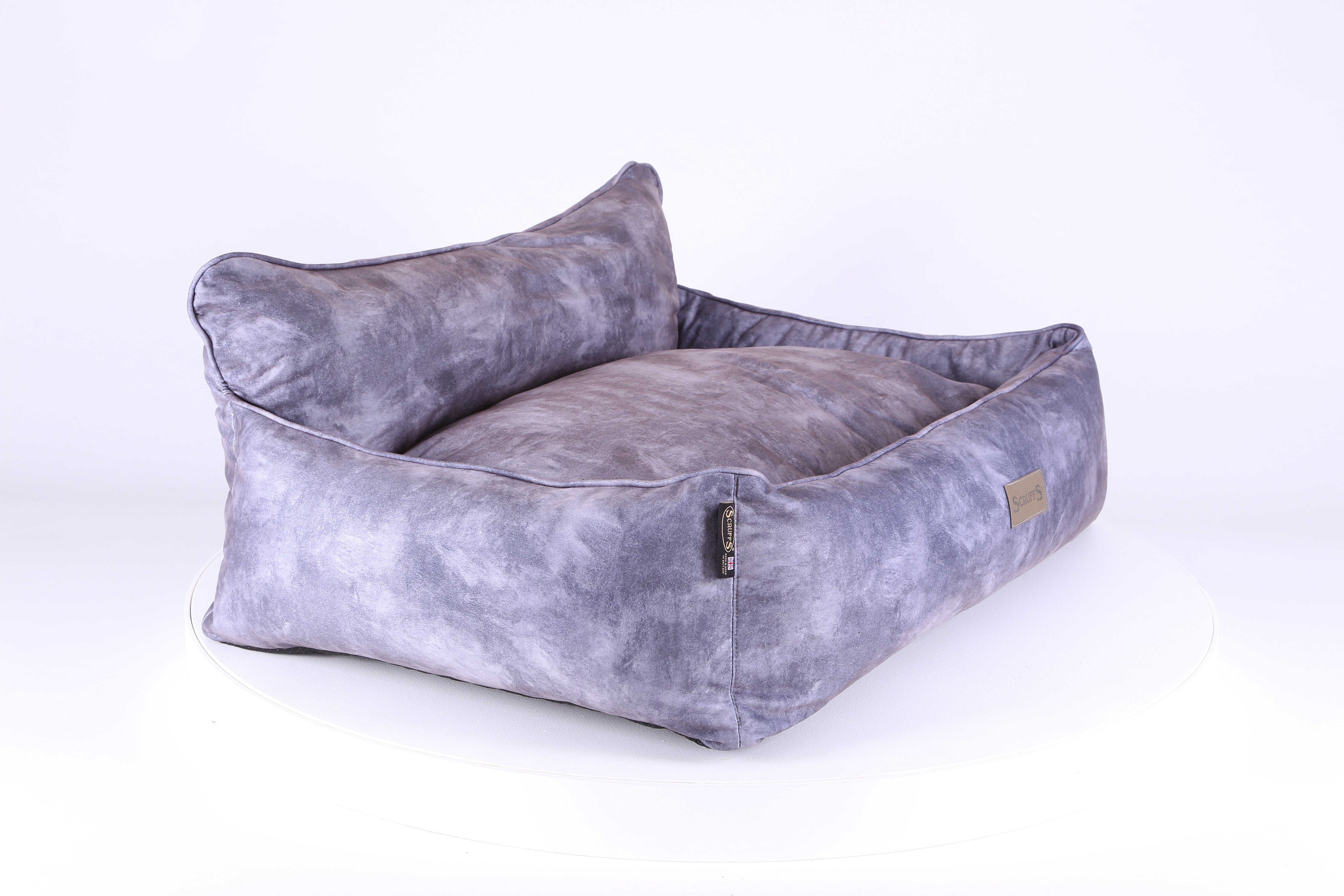 Kensington Box Bed - Grey Dog Bed Scruffs® 