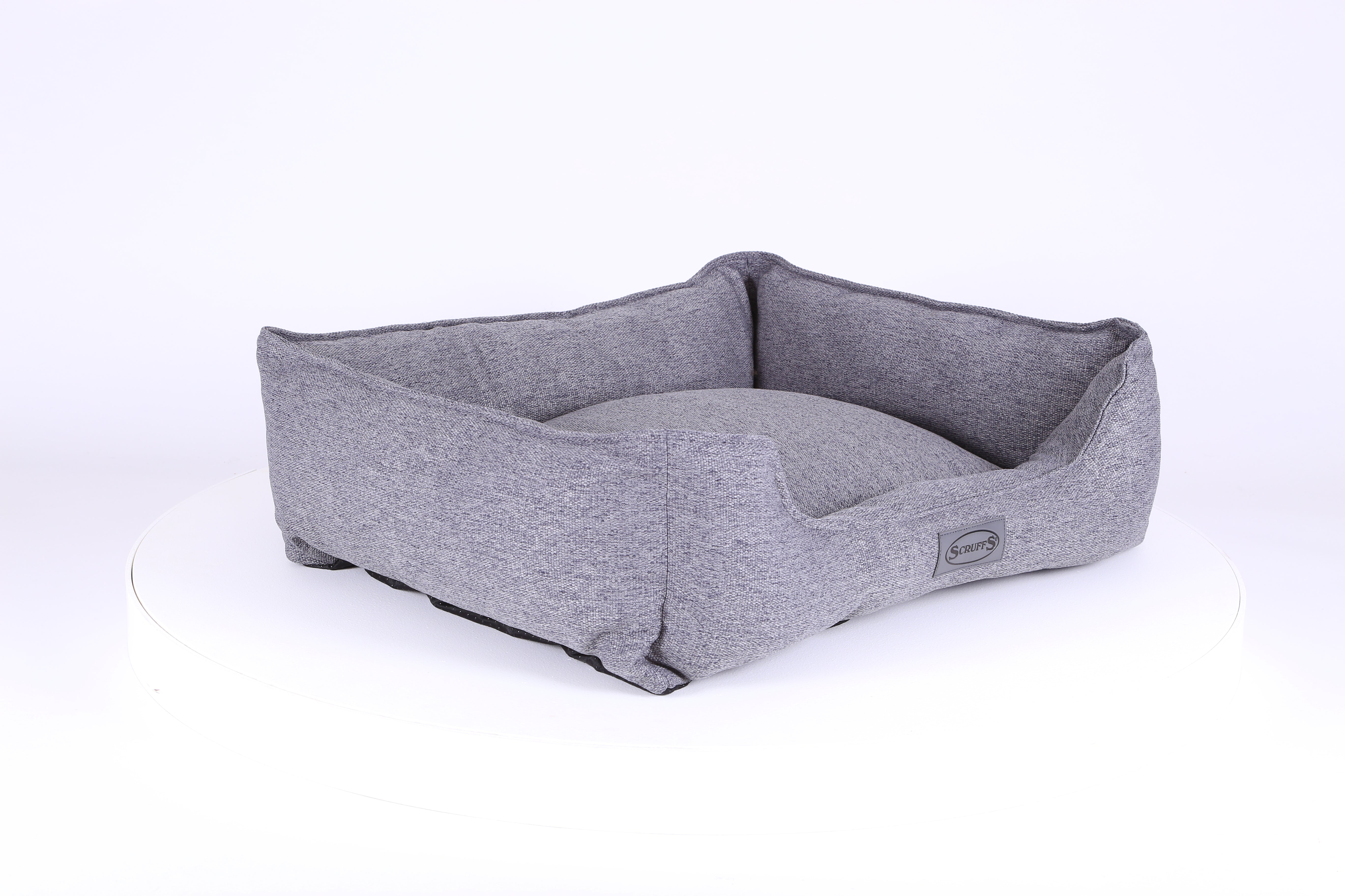 Manhattan Box Bed - Dark Grey Dog Bed Scruffs® 