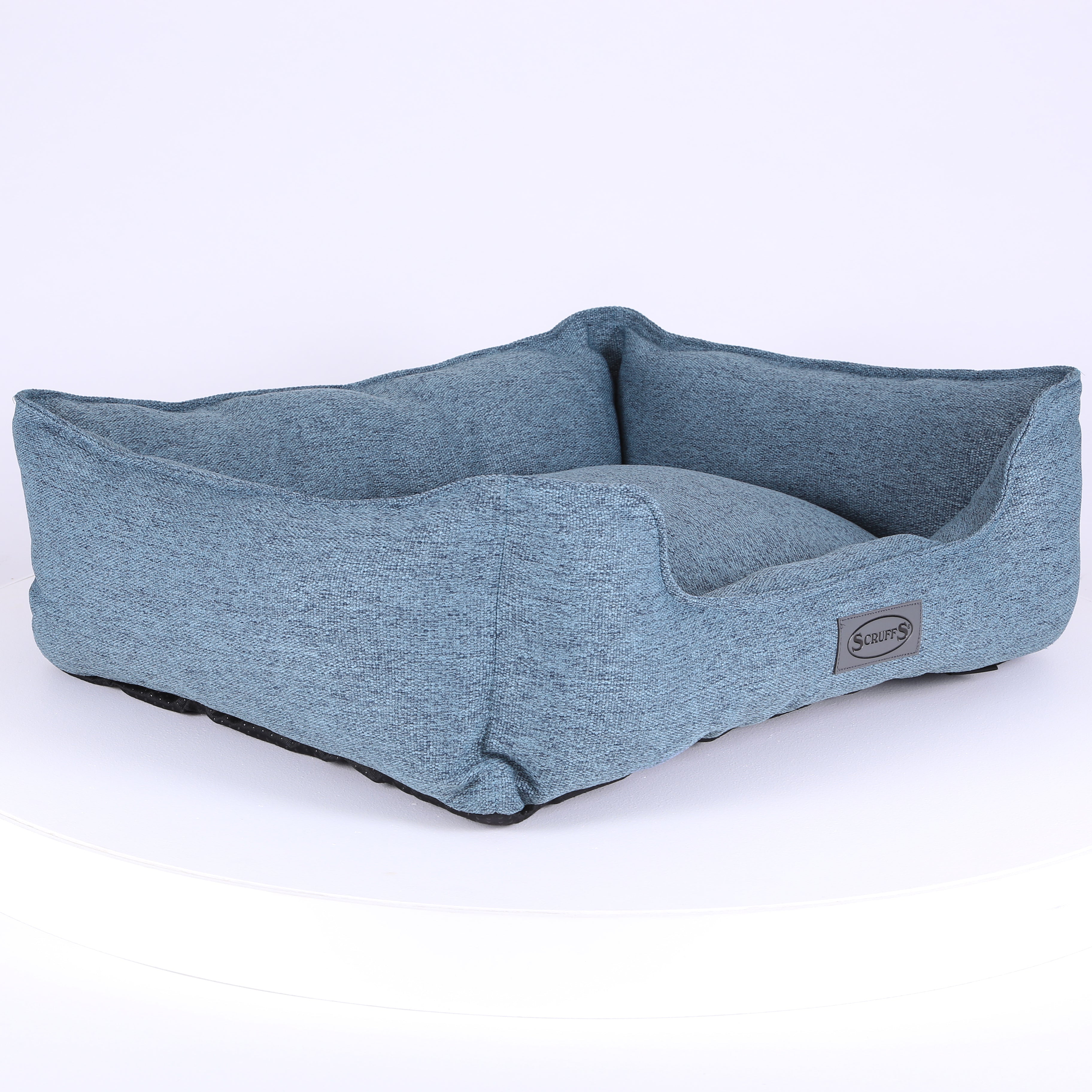 Manhattan Box Bed - Denim Blue Dog Bed Scruffs®