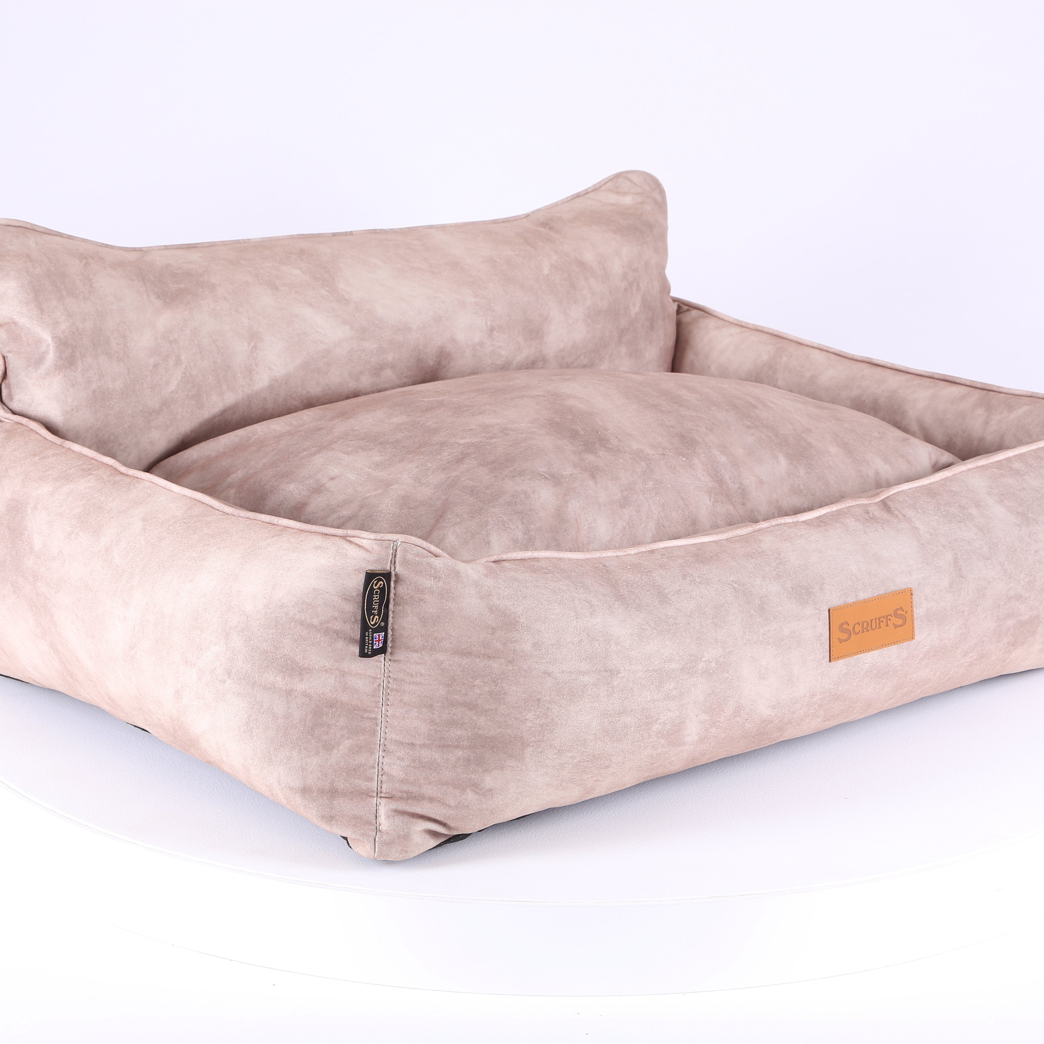Kensington Box Bed - Cream Dog Bed Scruffs®