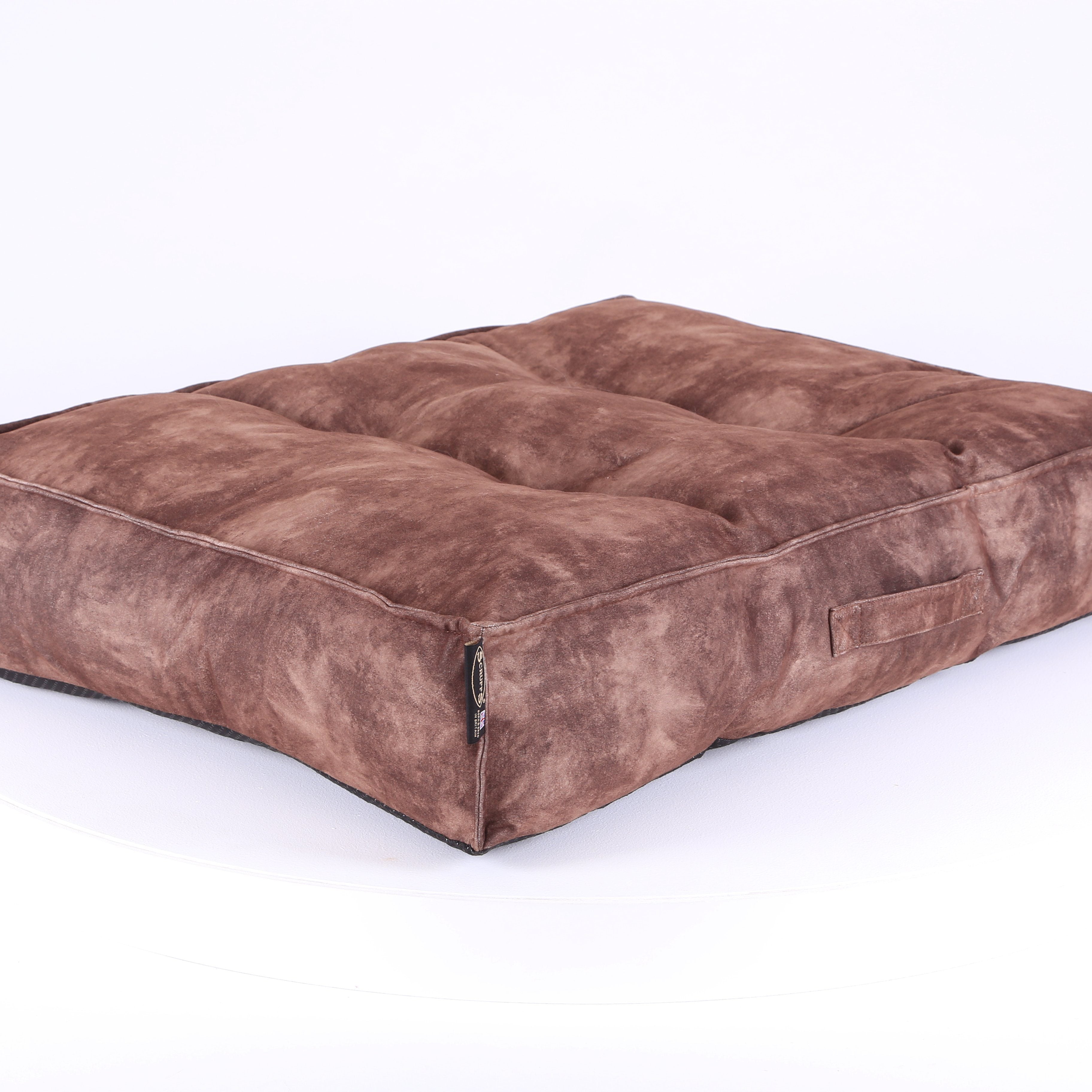 Kensington Mattress - Chocolate Dog Bed Scruffs®