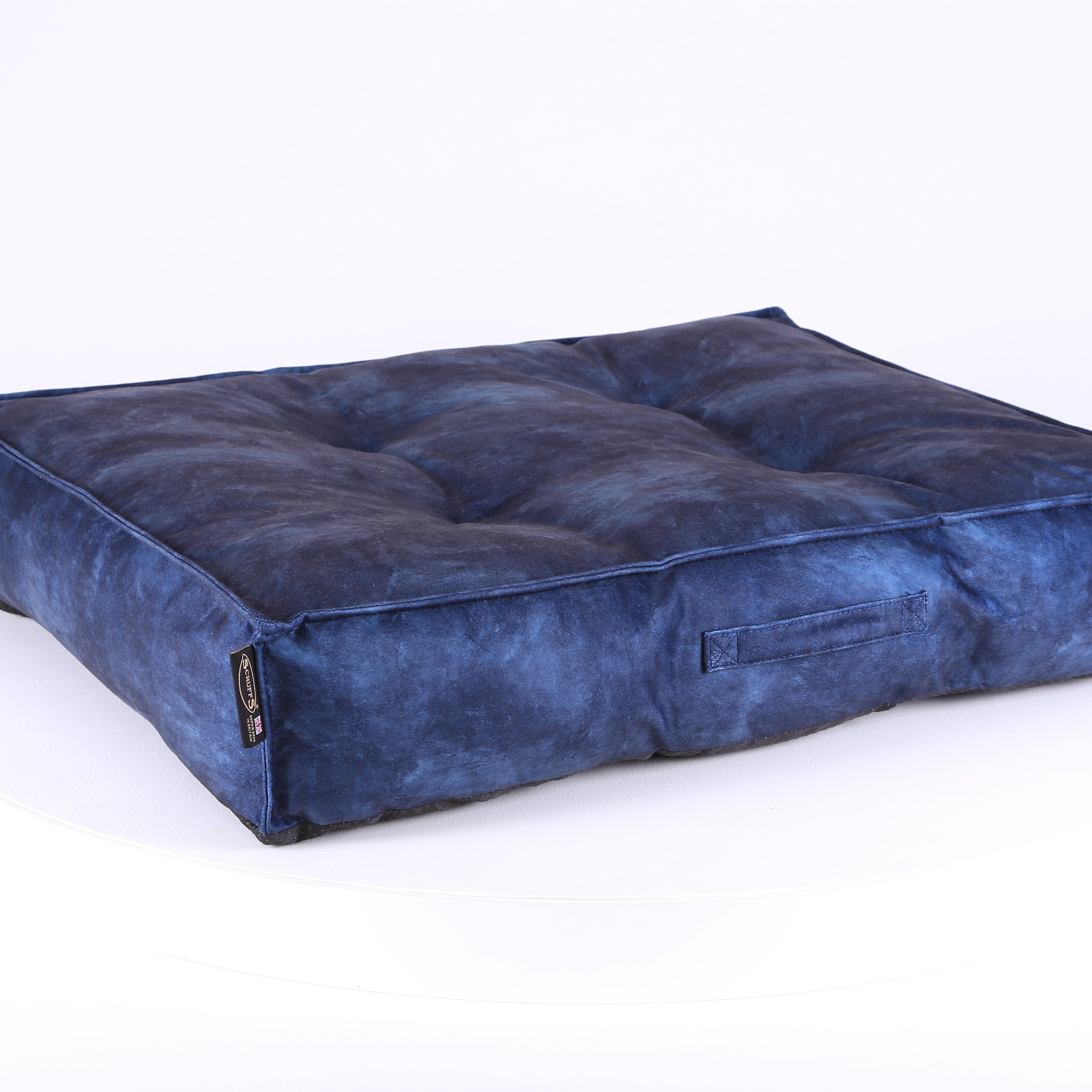 Kensington Mattress - Navy Dog Bed Scruffs®