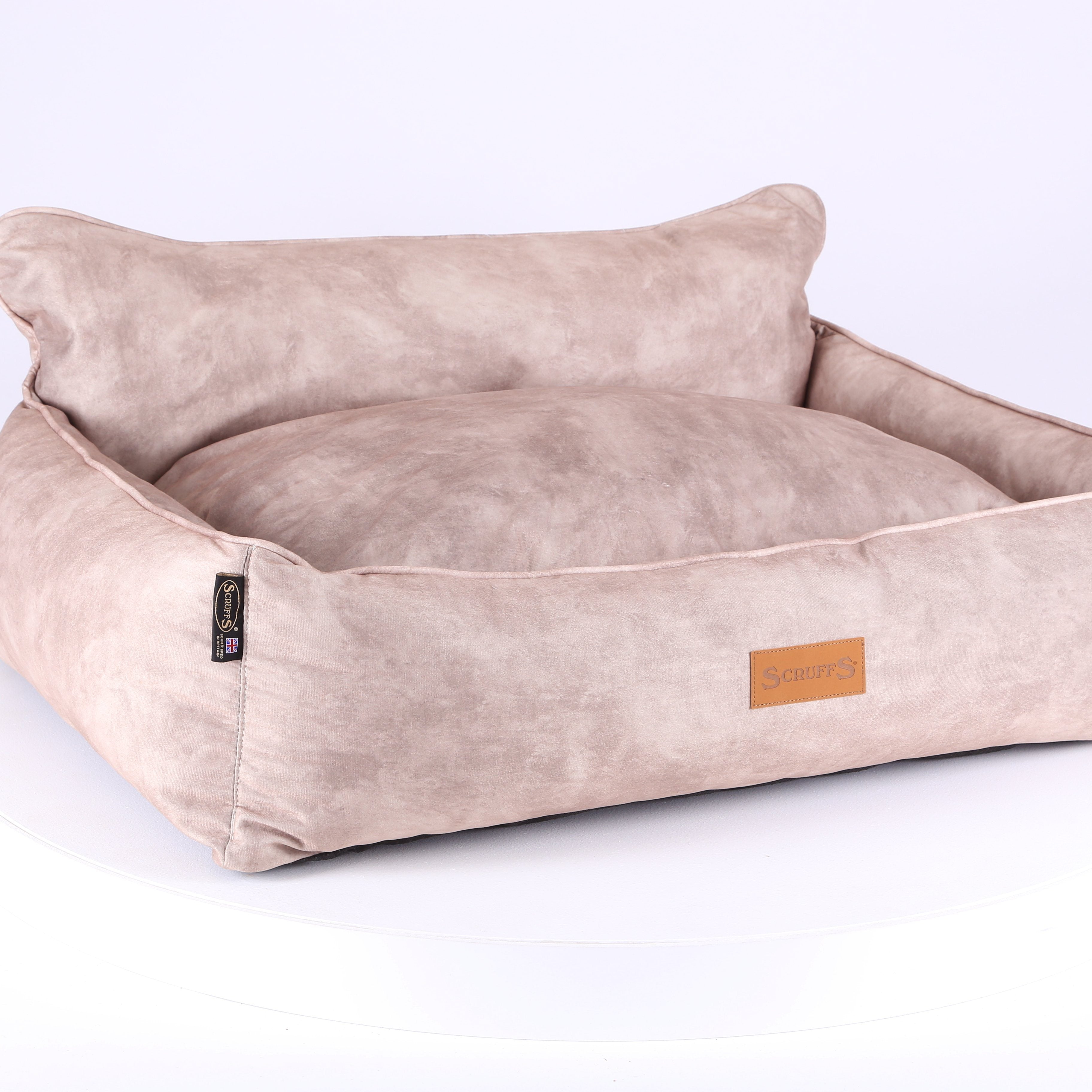 Kensington Box Bed - Cream Dog Bed Scruffs®