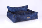 Kensington Box Bed - Navy Dog Bed Scruffs®