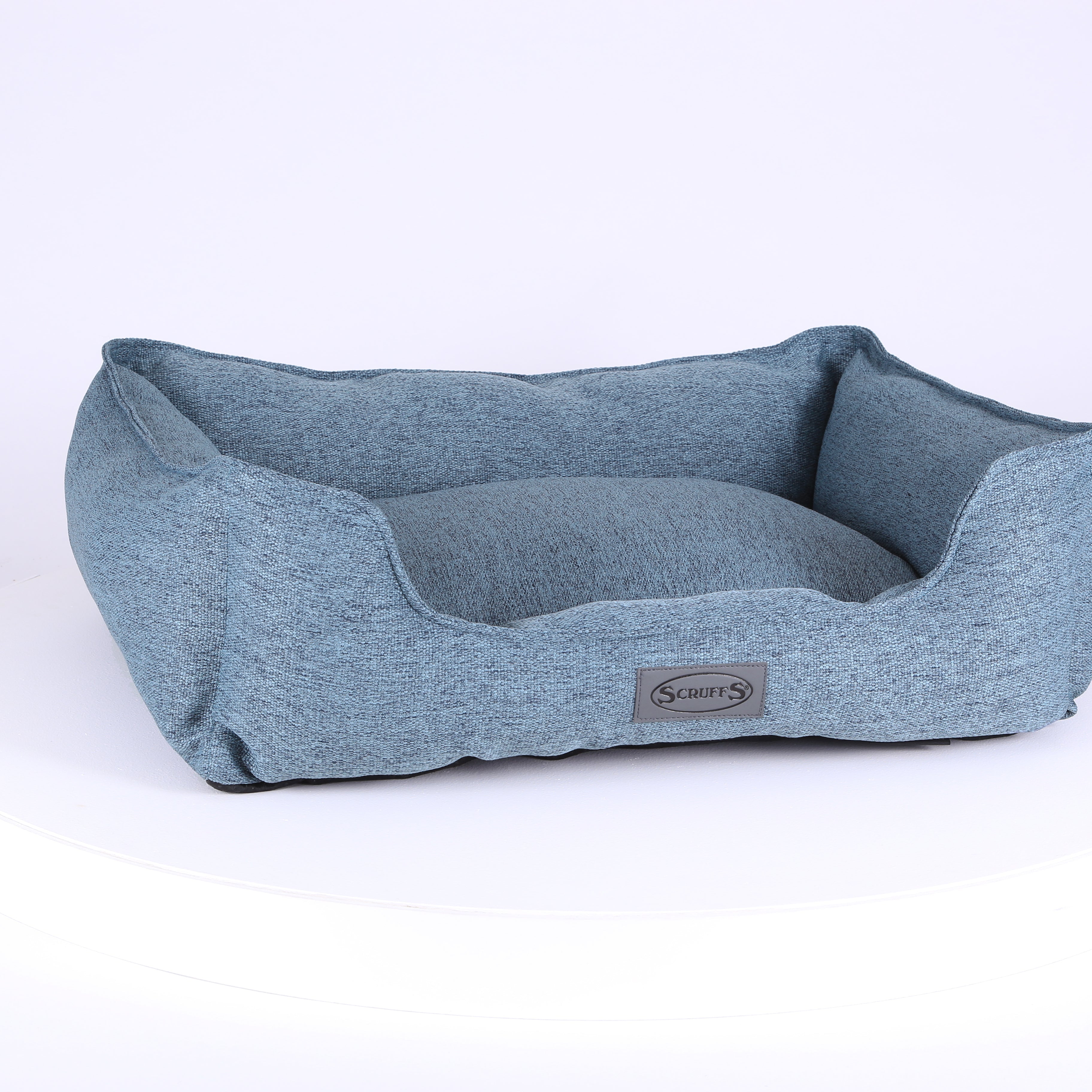 Manhattan Box Bed - Denim Blue Dog Bed Scruffs®