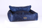 Kensington Box Bed - Navy Dog Bed Scruffs®