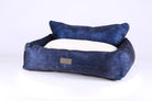 Kensington Box Bed - Navy Dog Bed Scruffs®