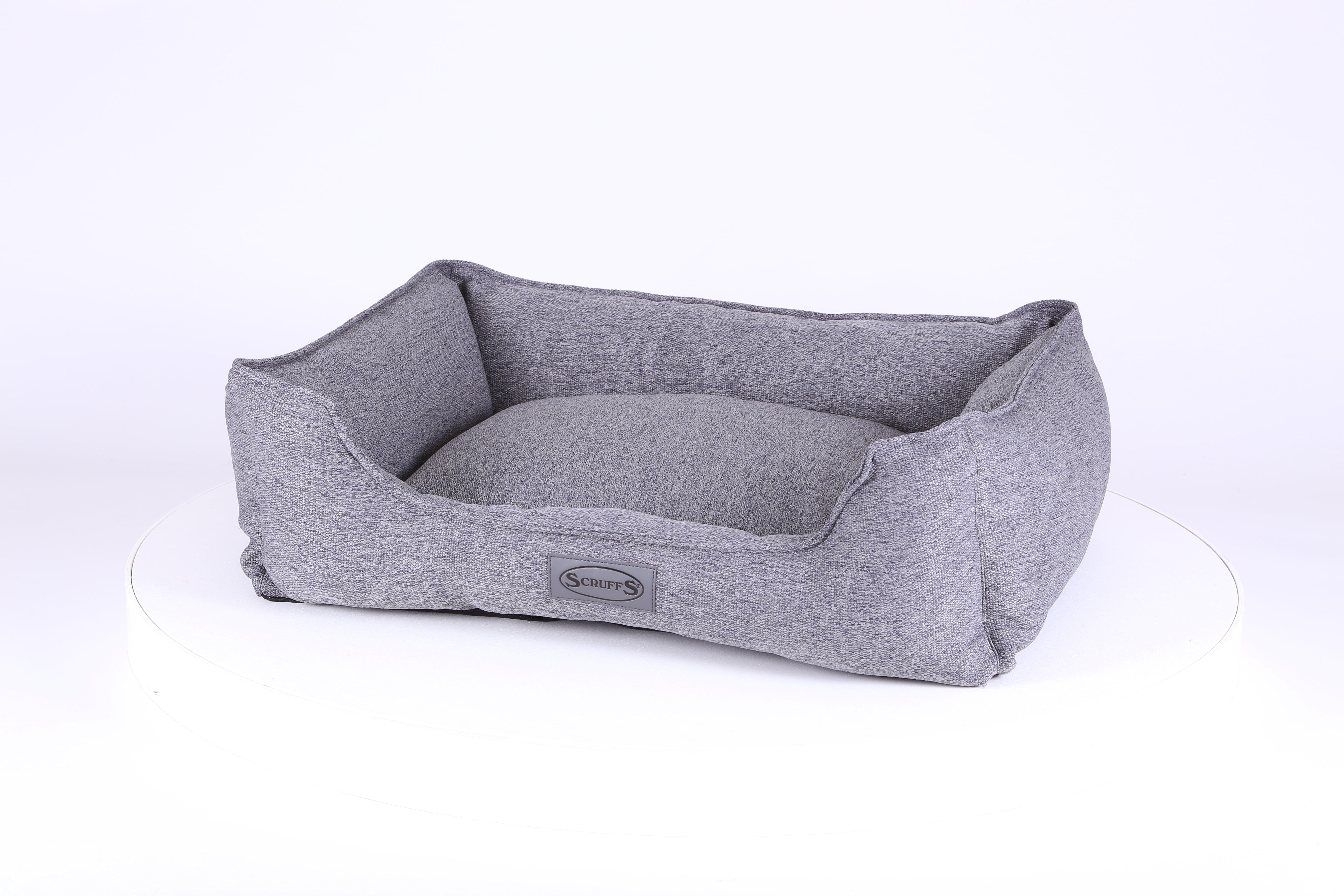 Manhattan Box Bed - Dark Grey Dog Bed Scruffs® 