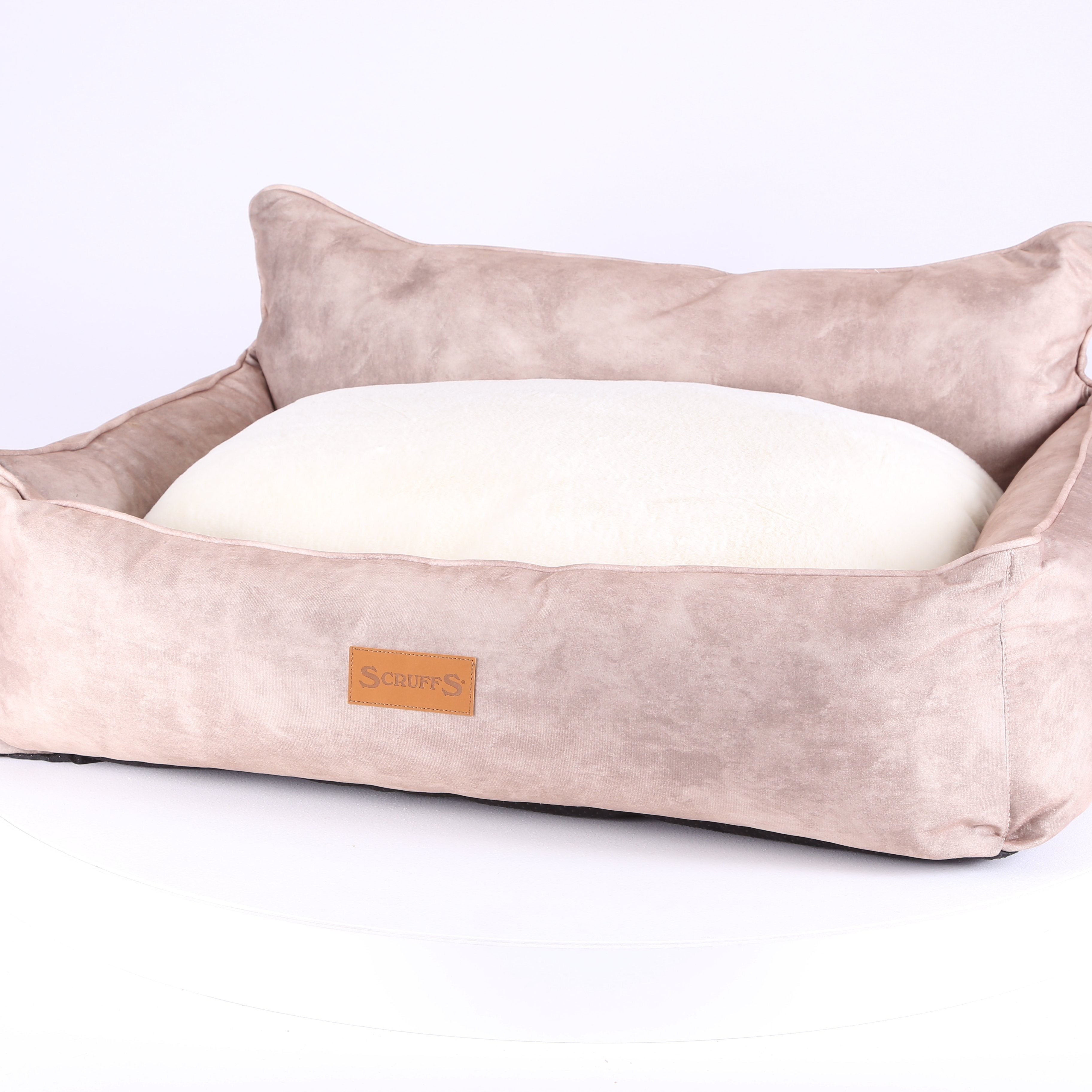 Kensington Box Bed - Cream Dog Bed Scruffs®