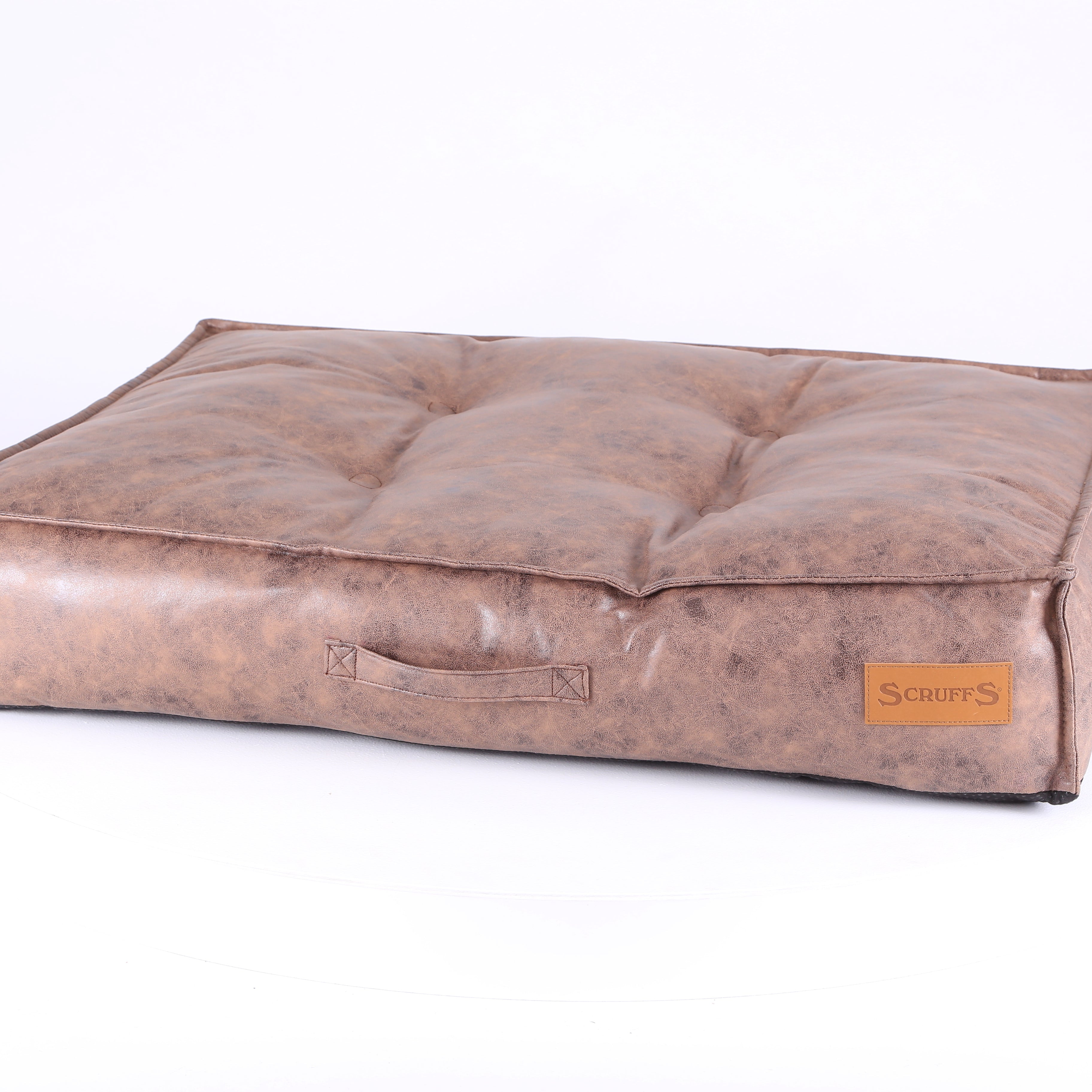 Knightsbridge Mattress - Chocolate Dog Bed Scruffs®
