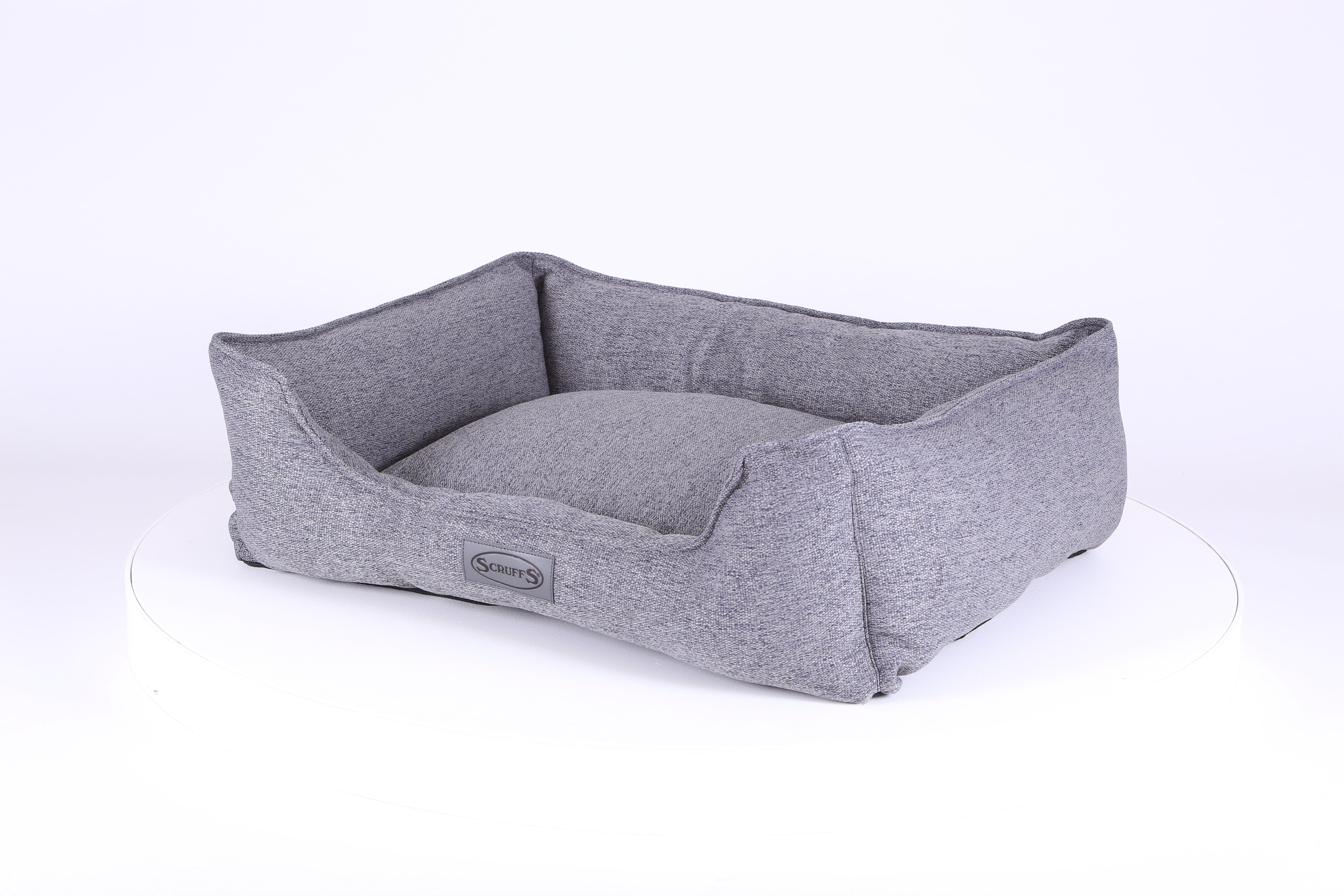 Manhattan Box Bed - Dark Grey Dog Bed Scruffs® 