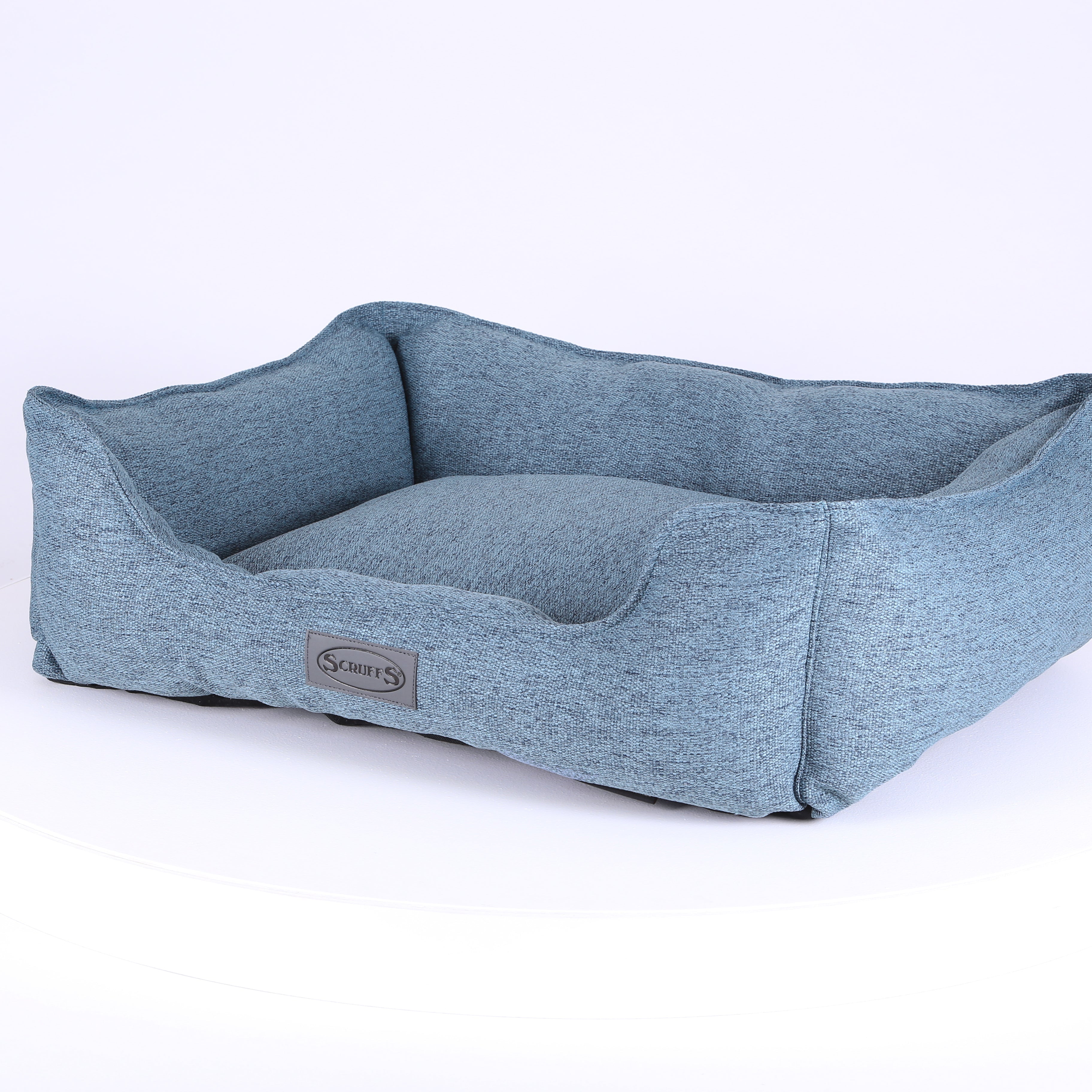 Manhattan Box Bed - Denim Blue Dog Bed Scruffs®