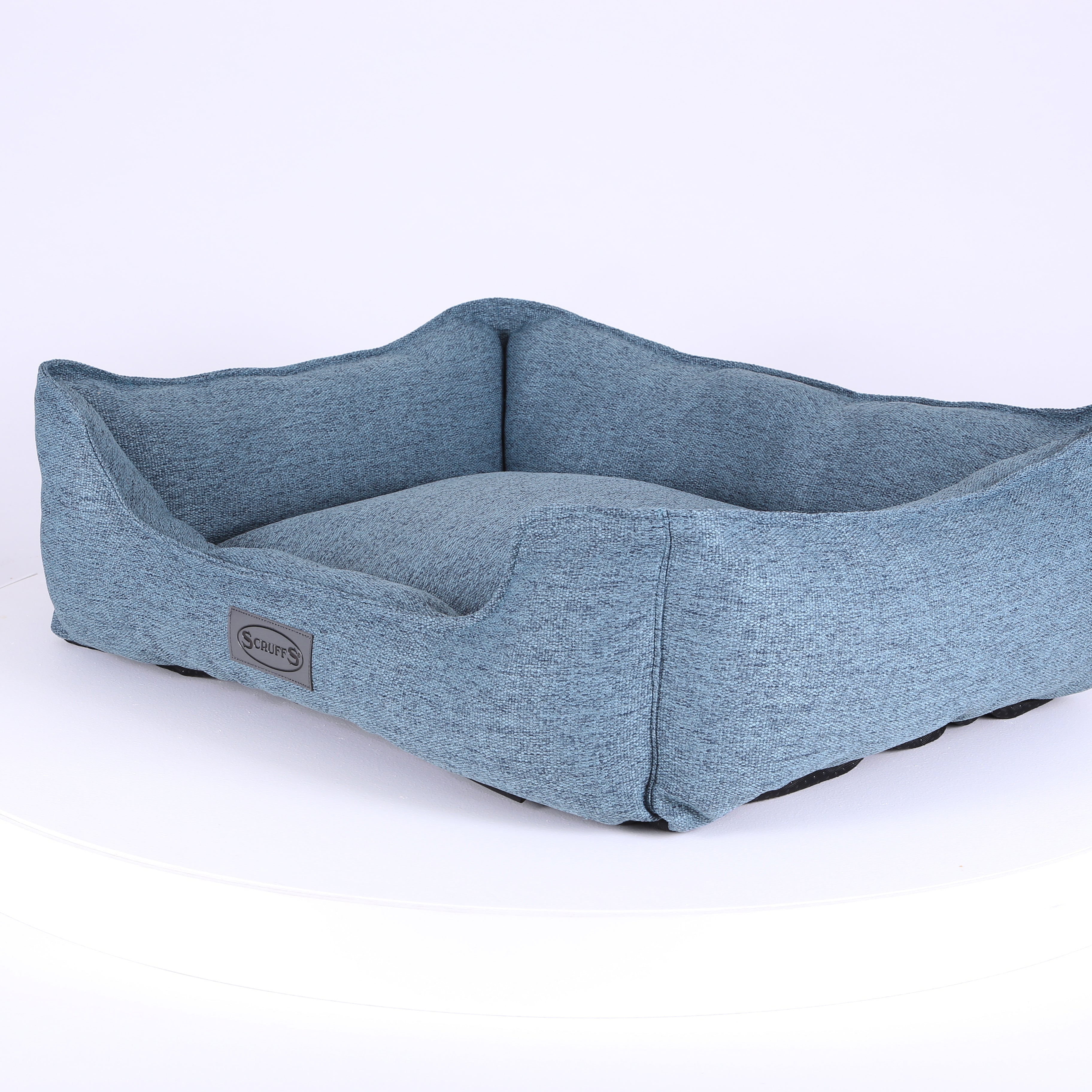 Manhattan Box Bed - Denim Blue Dog Bed Scruffs®
