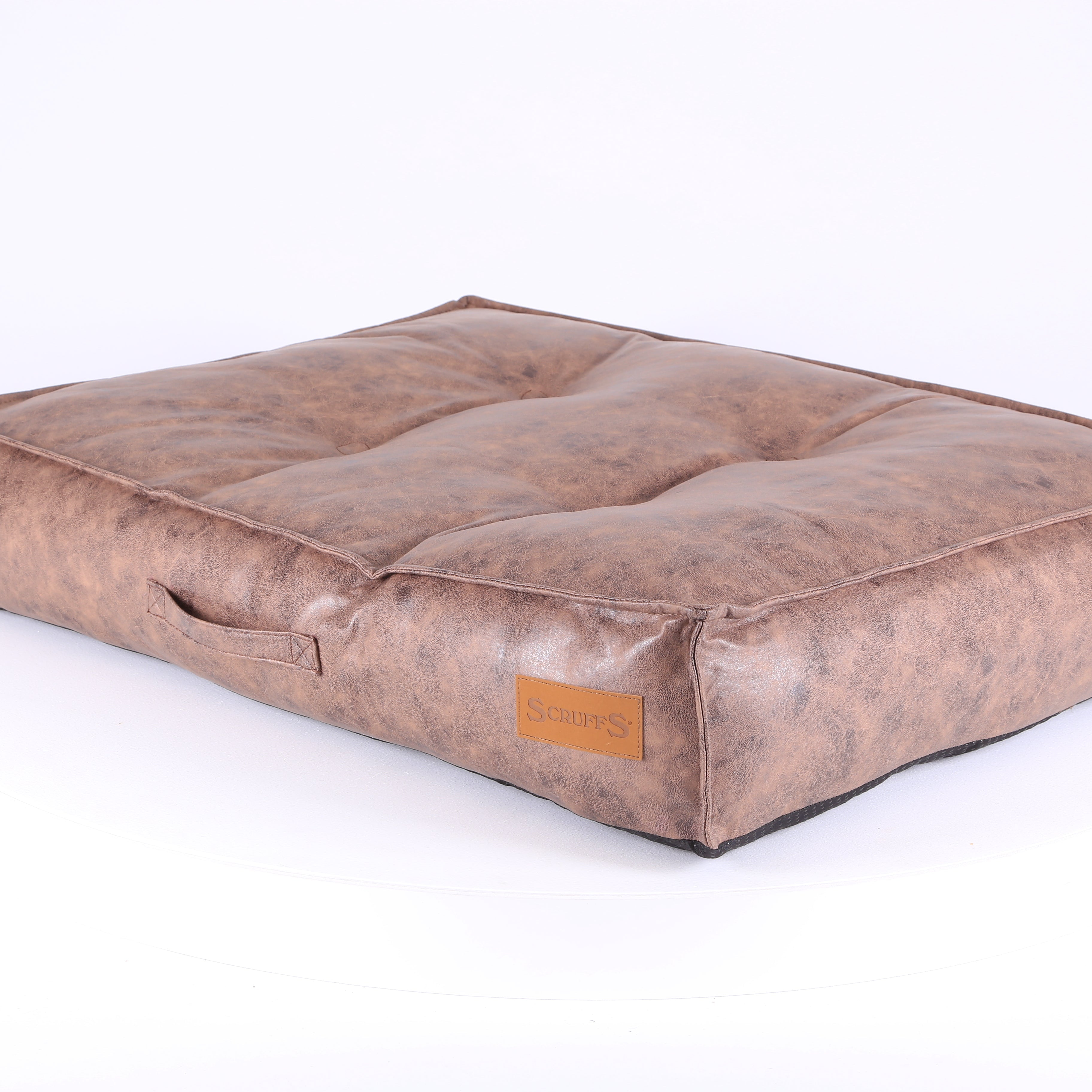 Knightsbridge Mattress - Chocolate Dog Bed Scruffs®