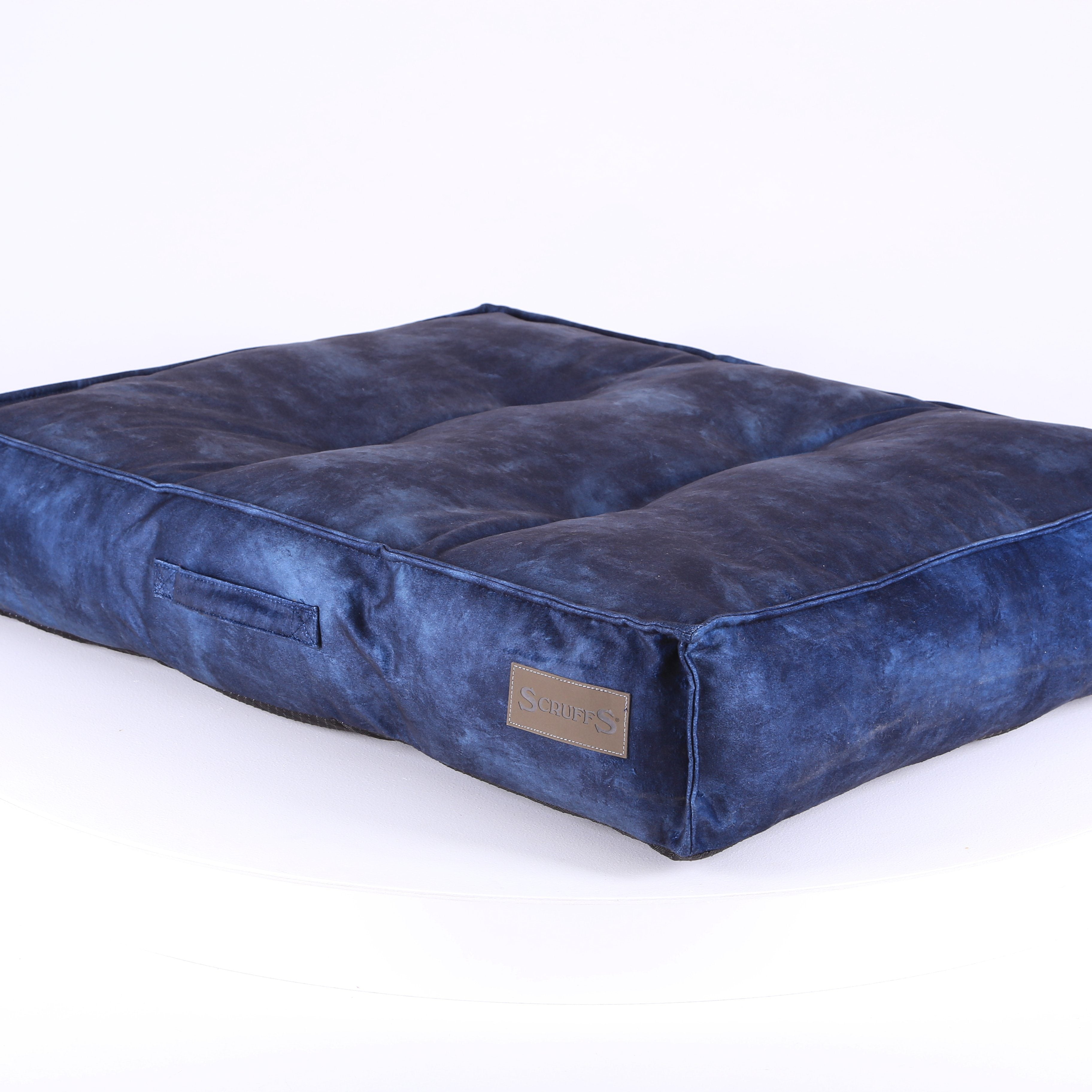Kensington Mattress - Navy Dog Bed Scruffs®