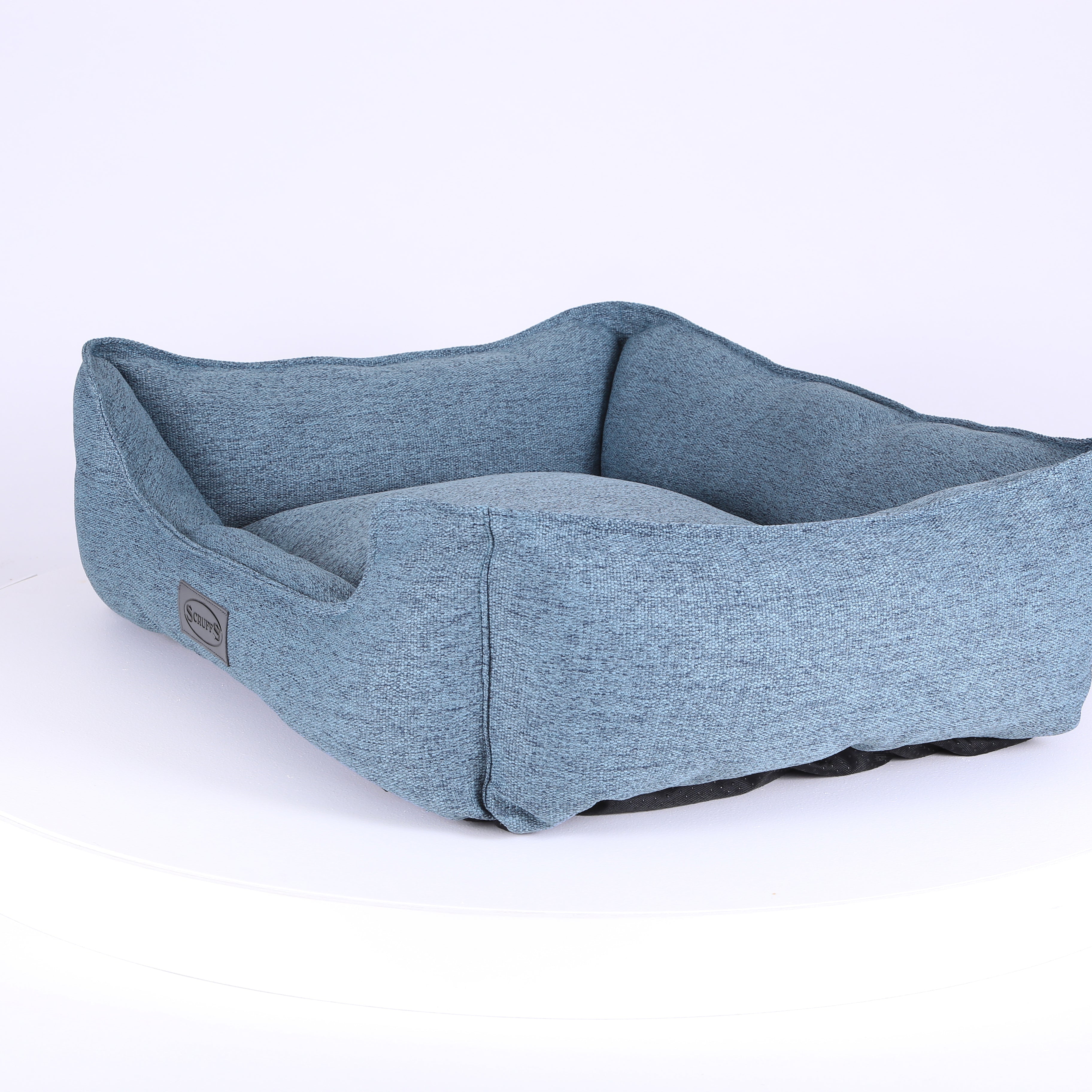 Manhattan Box Bed - Denim Blue Dog Bed Scruffs®